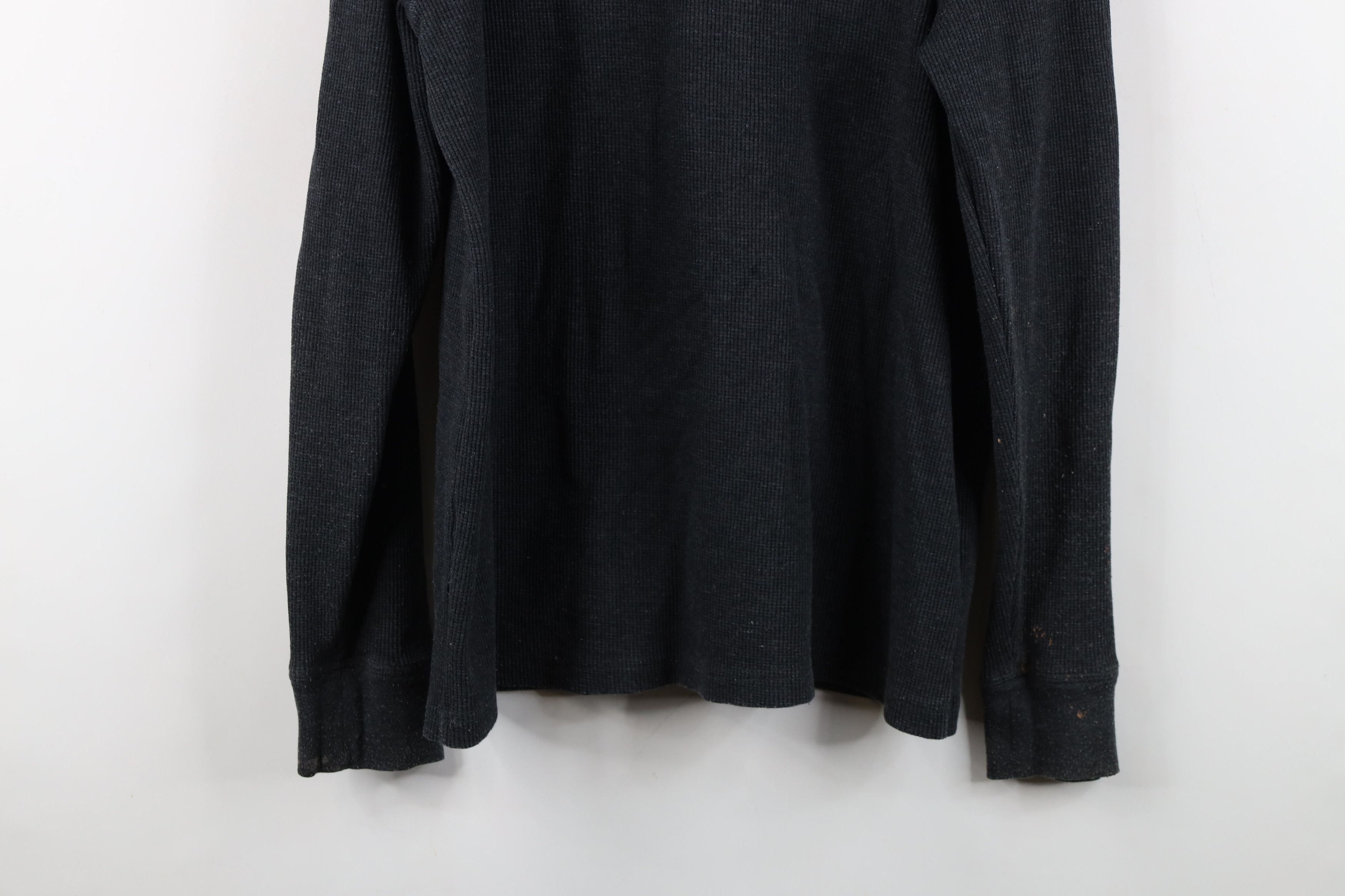 Vintage Y2K Streetwear Blank Thermal Waffle Knit Long Sleeve T-Shirt Size US XL / EU 56 / 4 - 16 Thumbnail