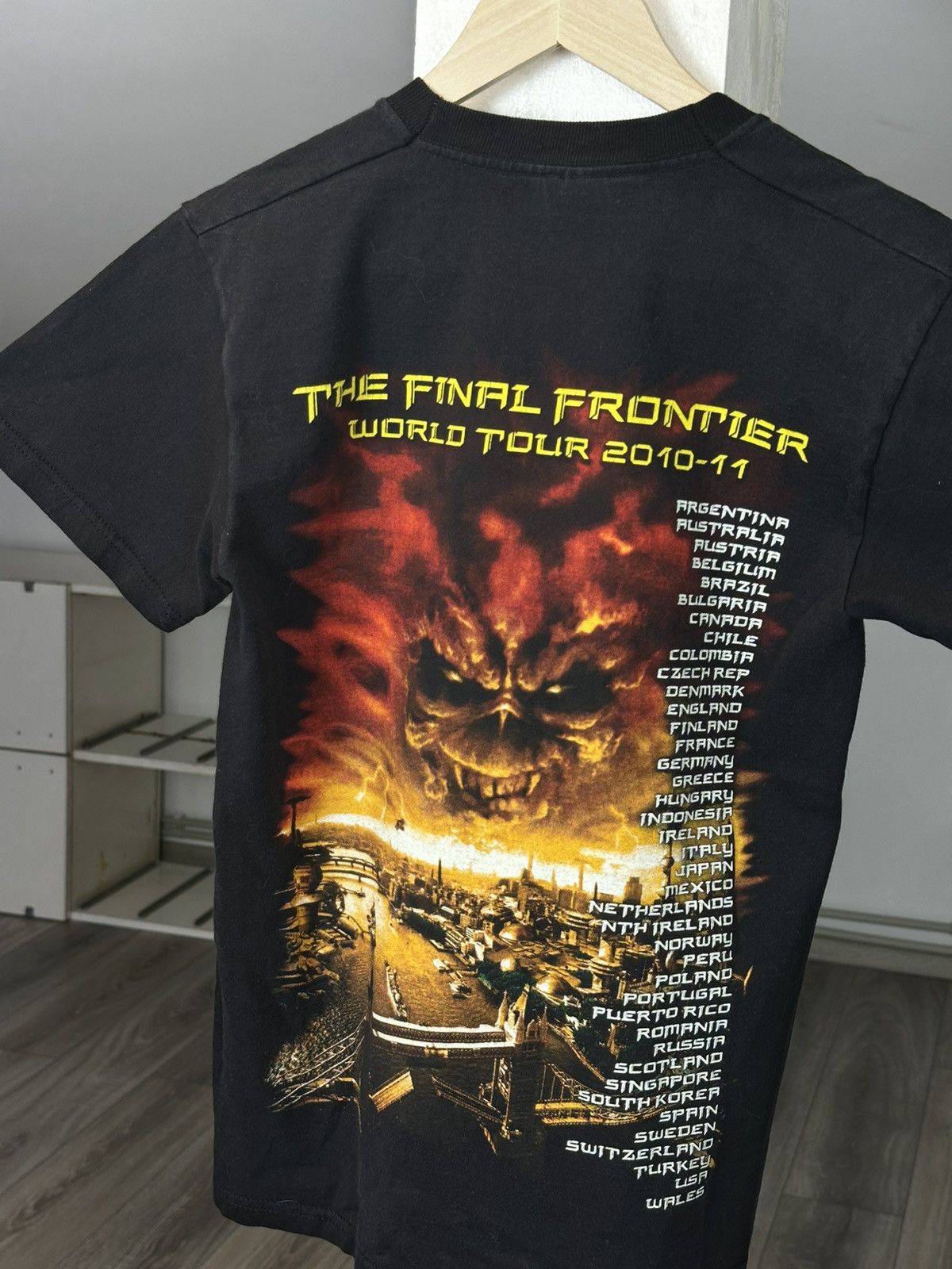 Band Tees Vintage Iron Maiden Tour 2010 Full Tee Size US S / EU 44-46 / 1 - 7 Thumbnail