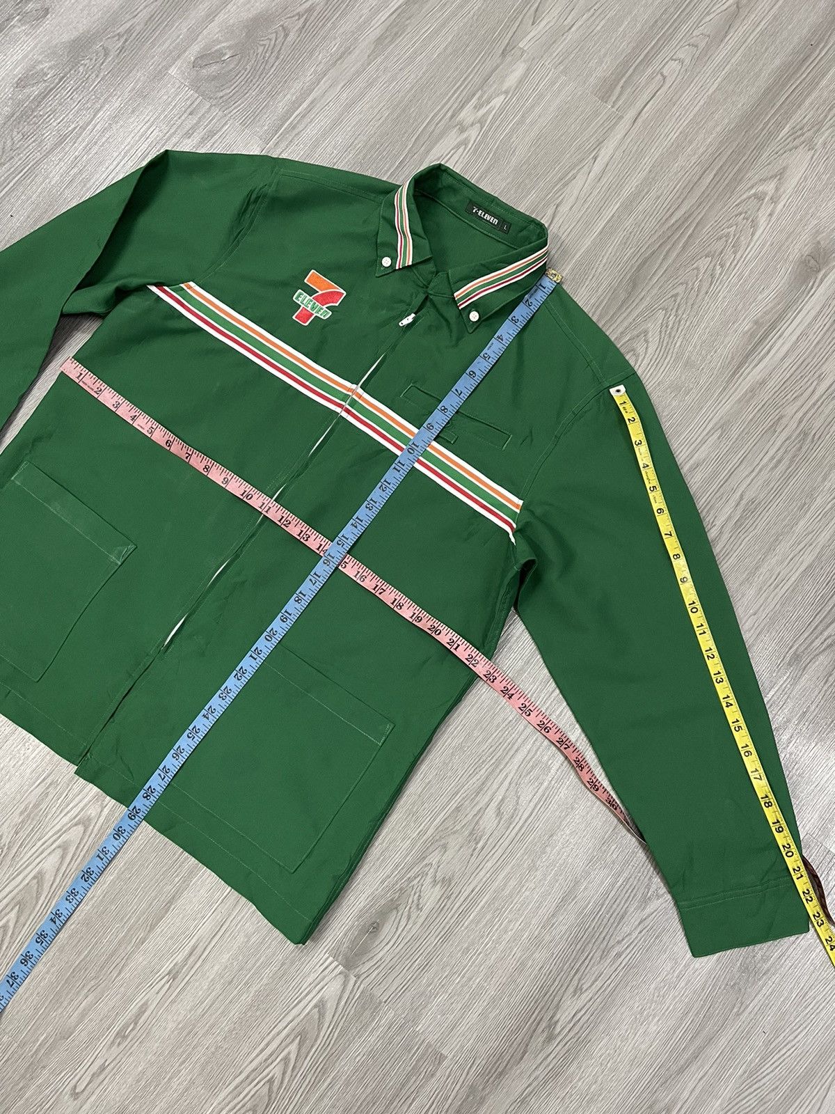 Japanese Brand × uniform experiment 7 eleven zip up work shirt Size US M / EU 48-50 / 2 - 11 Thumbnail
