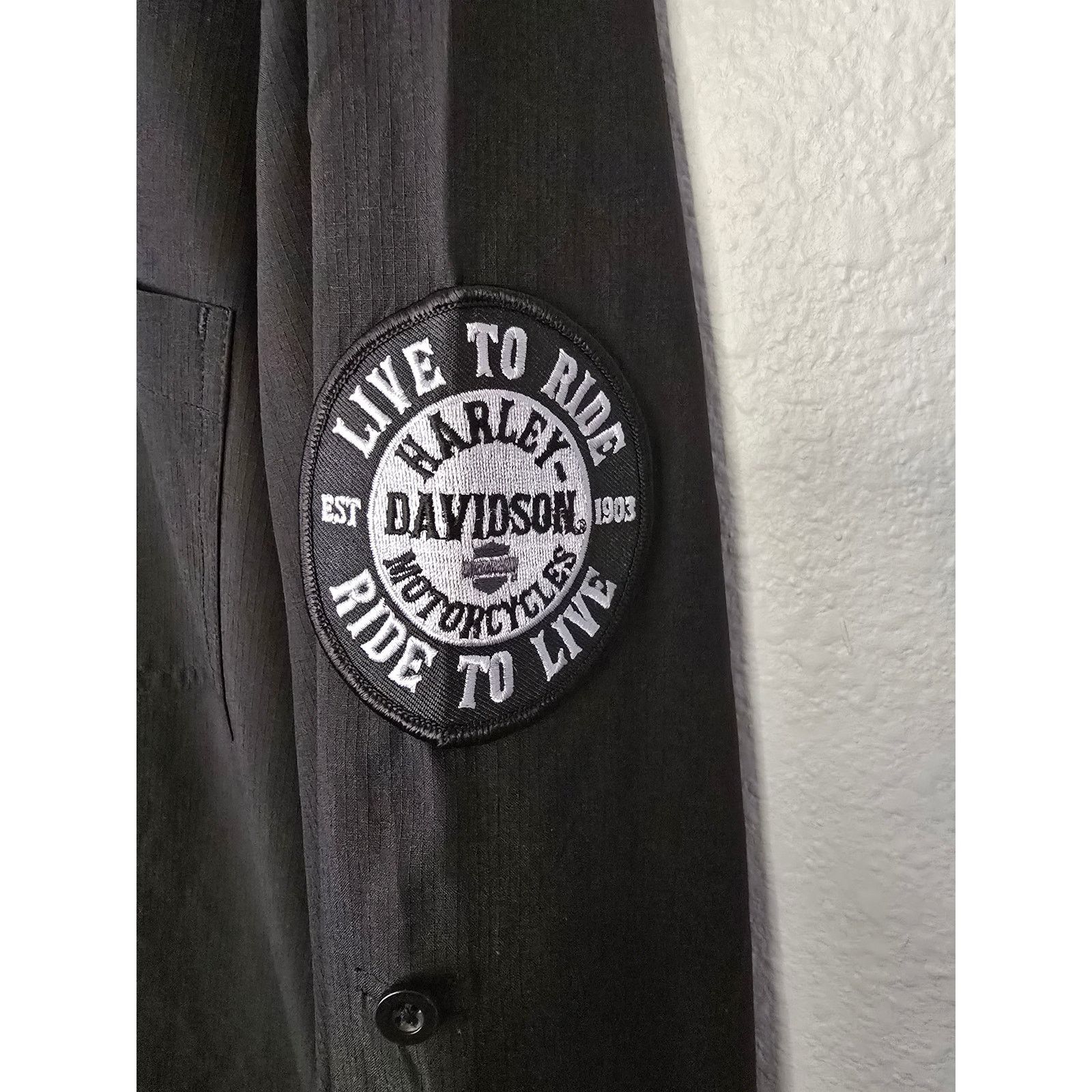 Harley Davidson Harley Davidson Button Up Mile High Ventilated XL Shirt Size US XL / EU 56 / 4 - 2 Thumbnail