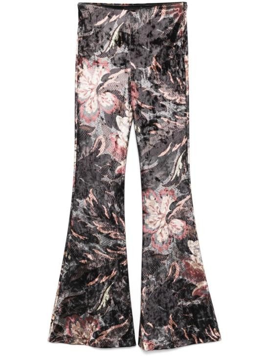 Etro ETRO Women Straight Pants WREA0026 99IAS19X0831 Black Size 30" / US 8 / IT 44 - 1 Thumbnail