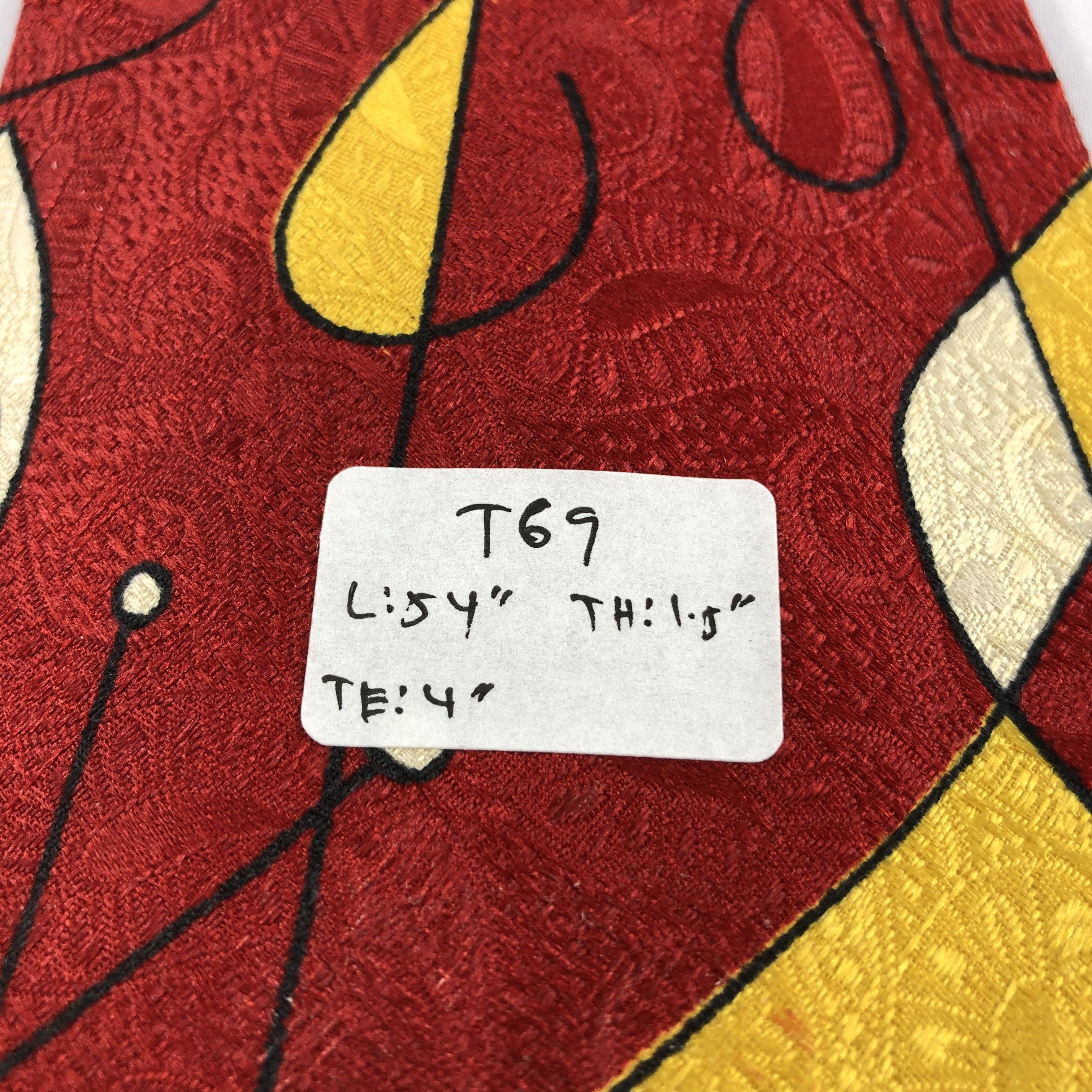 Louis Feraud Louis Feraud Abstract Silk Neck Ties T69 Size ONE SIZE - 11 Thumbnail