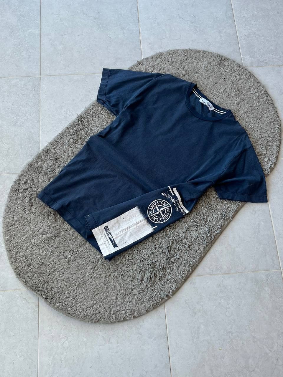 Stone Island STONE ISLAND Modern T-shirt Big Logo Blue Color size XL Size US XL / EU 56 / 4 - 2 Thumbnail
