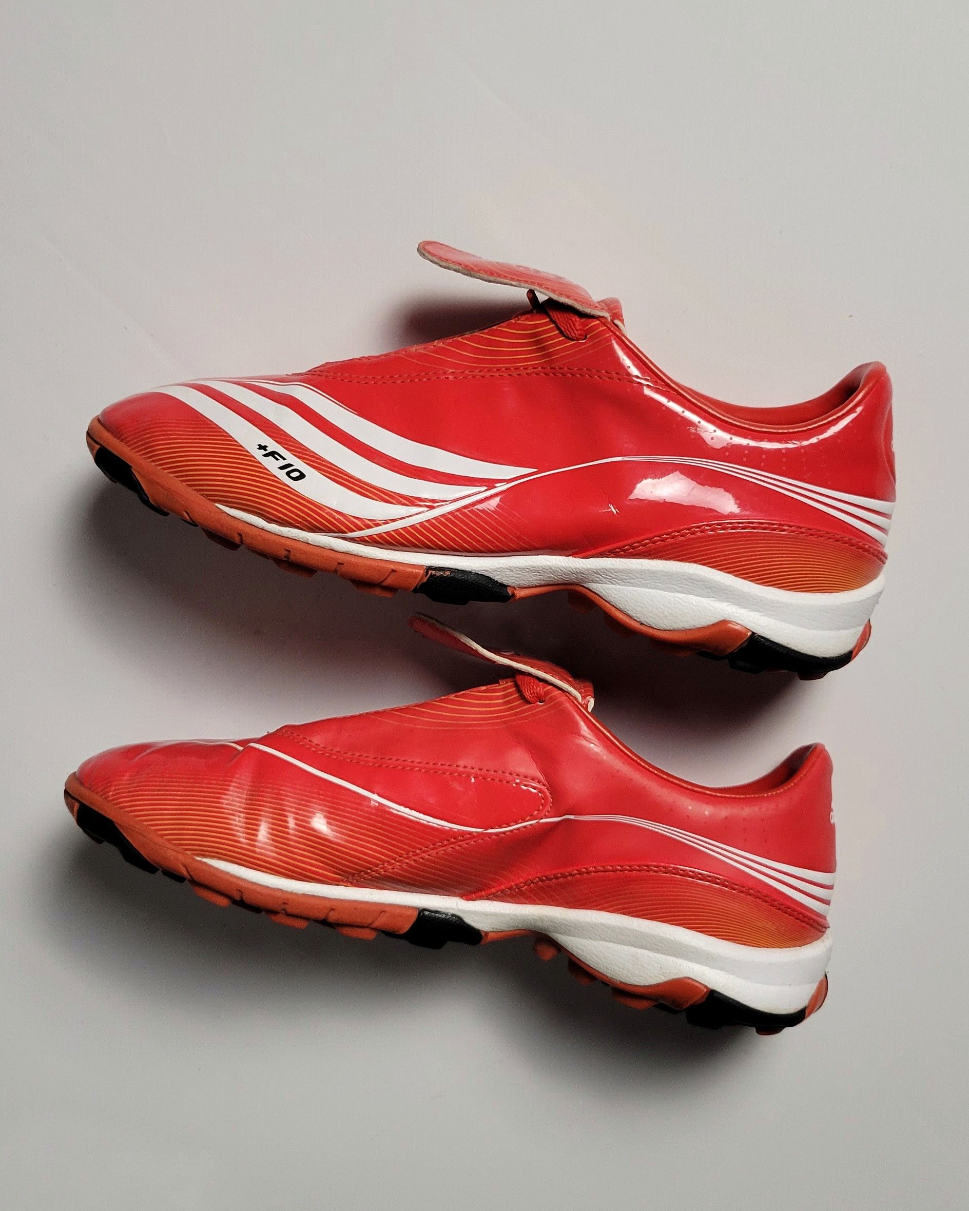 Adidas × Vintage 00s Adidas Trx Turf +f10 Football Soccer Predator Sneakers Size US 5.5 / EU 38 - 5 Thumbnail