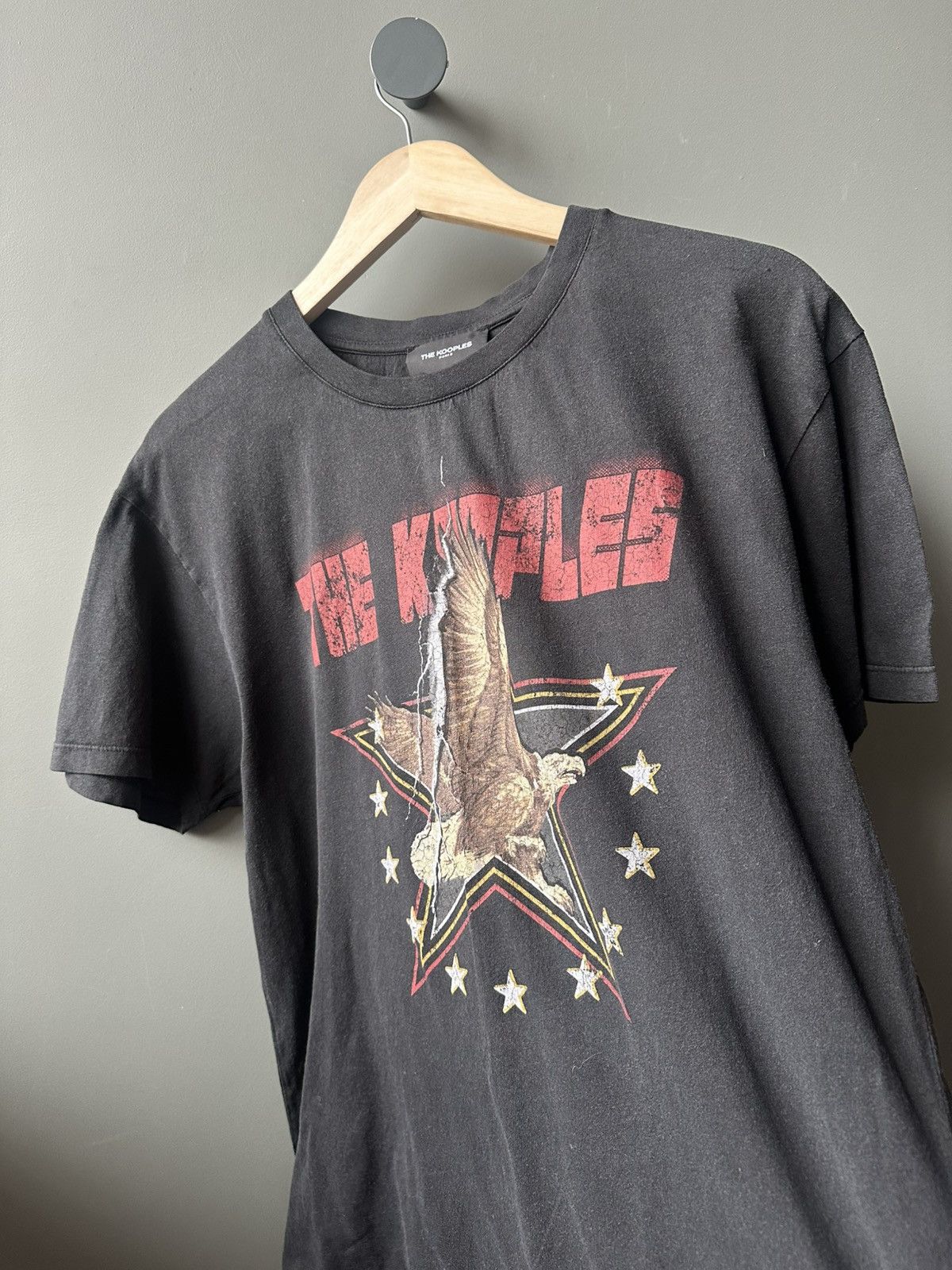 The Kooples The Kooples Eagle Star Logo Graphic Print Tee Size US M / EU 48-50 / 2 - 2 Thumbnail