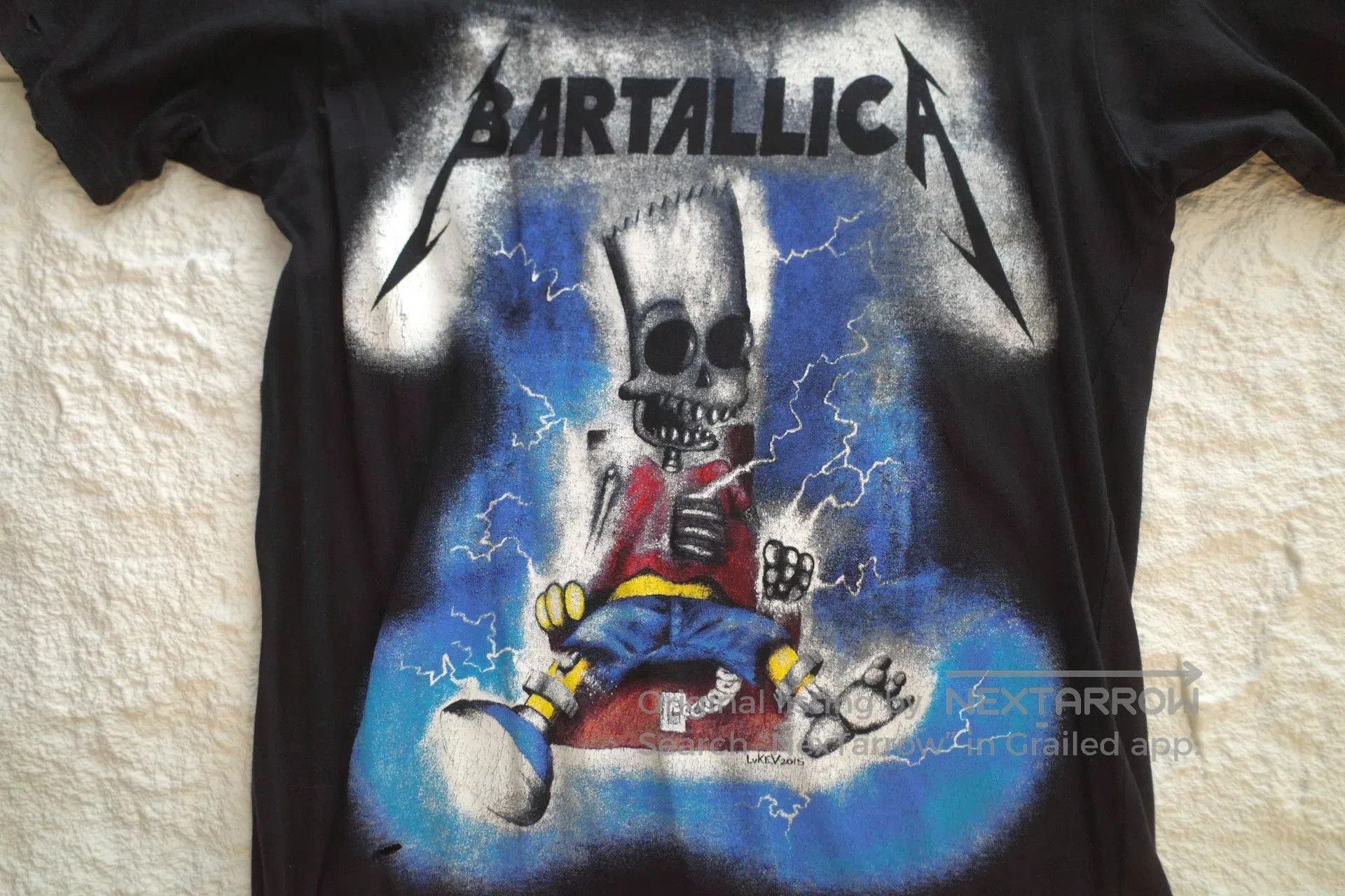 Vintage Luke Simpson Artist Limited Vintage Band Tee. Size US S / EU 44-46 / 1 - 2 Thumbnail