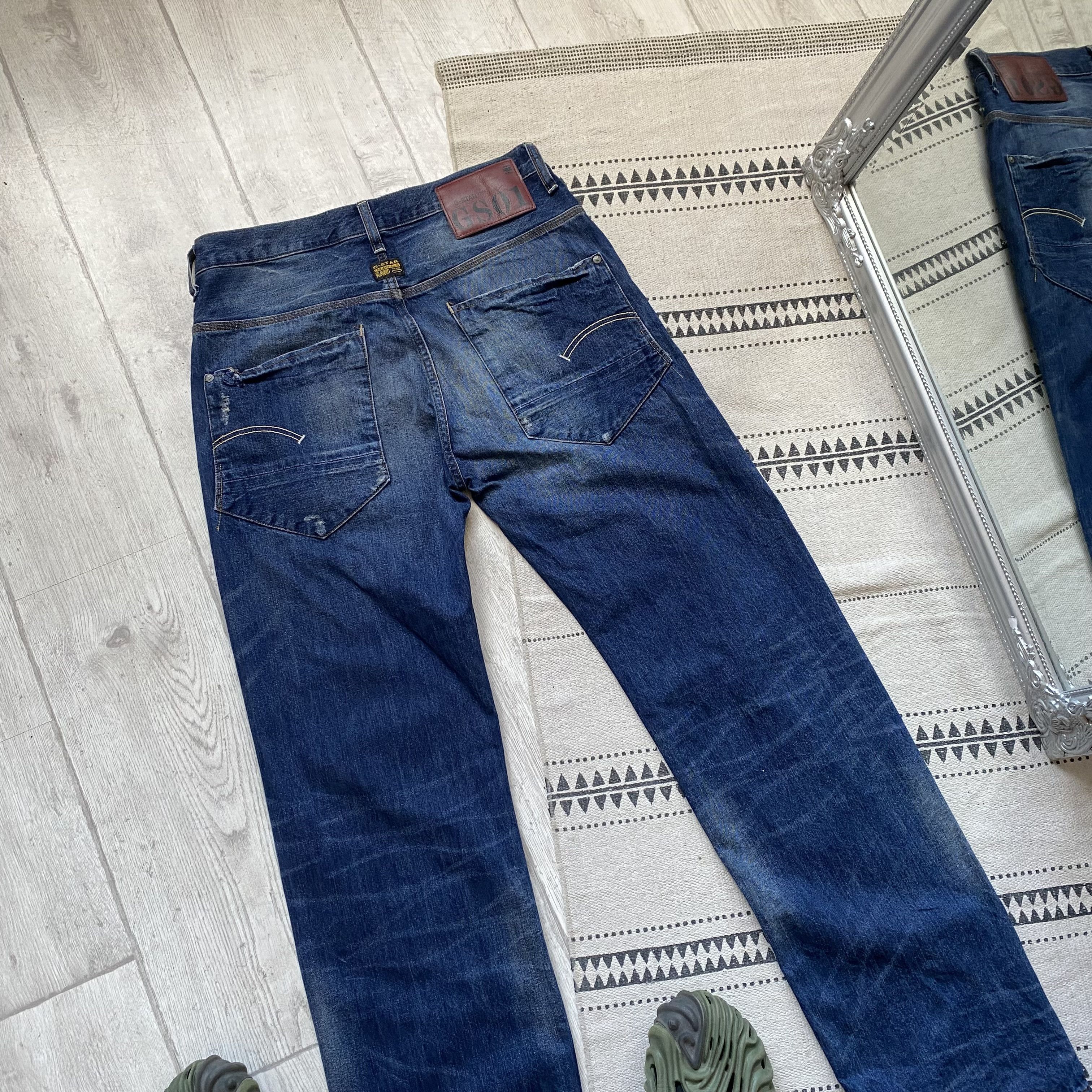 G-Star 👖 Vintage G-Star Raw denim jeans pants Y2K Size US 32 / EU 48 - 7 Thumbnail