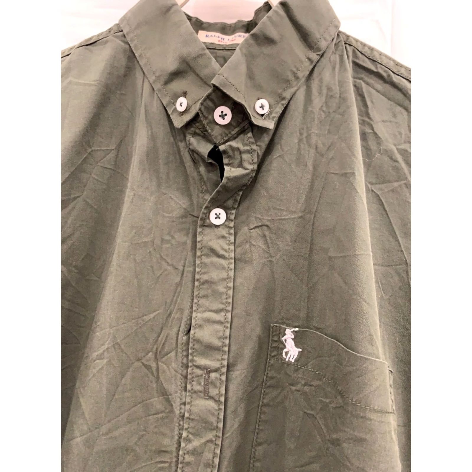 Polo Ralph Lauren Polo Ralph Lauren Authentic Dungarees Shirt Men's XXL Green USA Made Vtg Size US XXL / EU 58 / 5 - 5 Thumbnail