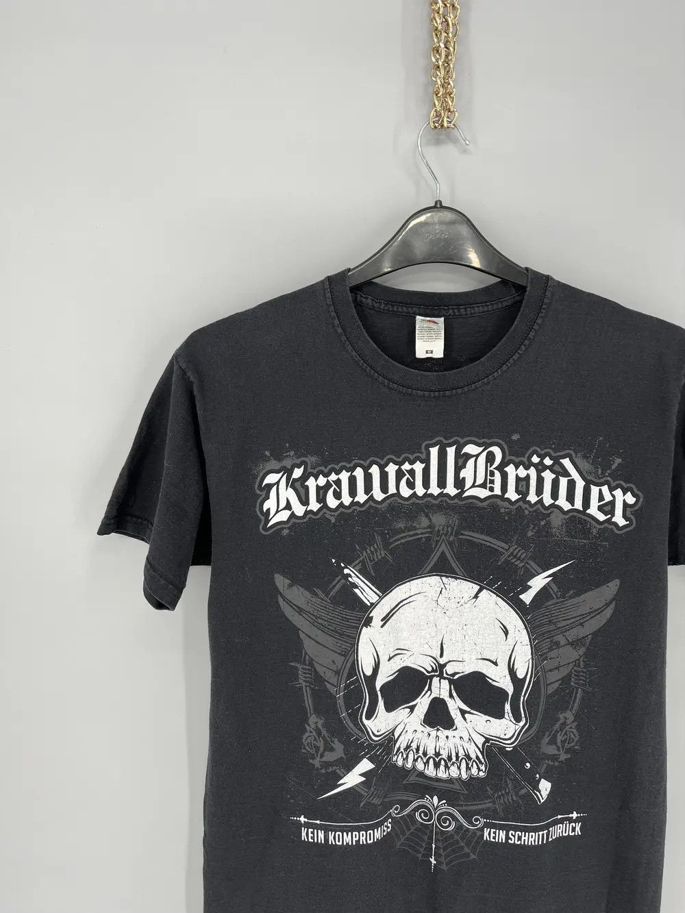 Band Tees Vintage Y2K Krawallbrüder Metal T Shirt Band Tee Skulls tee Size US M / EU 48-50 / 2 - 4 Thumbnail