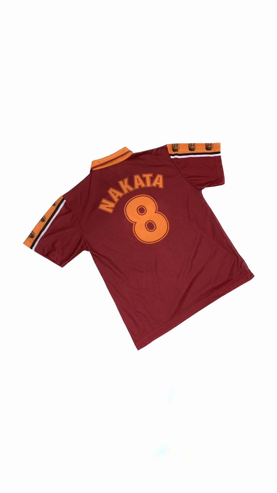 Vintage Vintage AS Roma 2000-2001 Nakata no.8 Jersey Size US XL / EU 56 / 4 - 2 Thumbnail