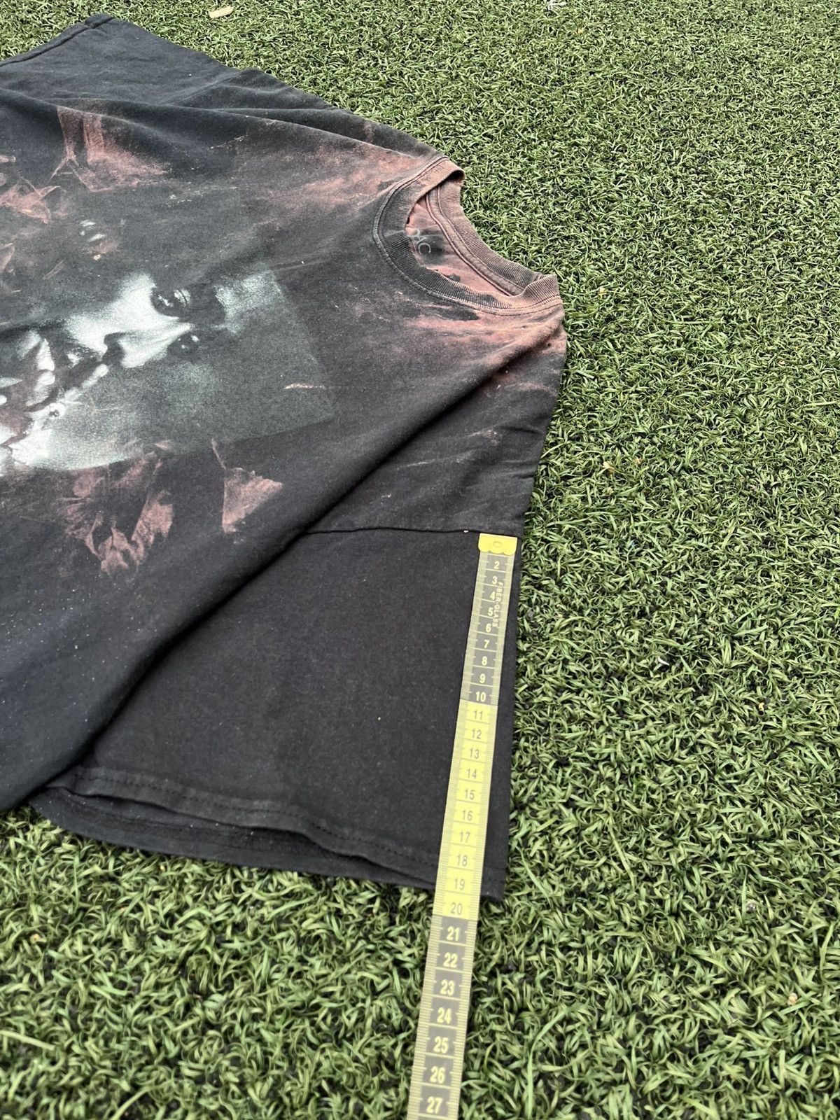 Other 2Pac Bleach Effect Rap Tee Black Vintage Style Size US XL / EU 56 / 4 - 8 Thumbnail