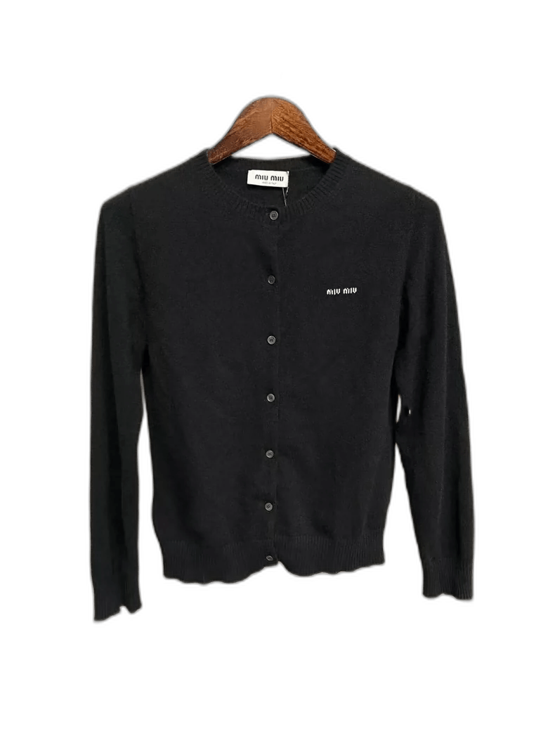 Miu Miu Miumiu Cardigan with Logo New Condition-yf Size US L / EU 52-54 / 3 - 1 Thumbnail