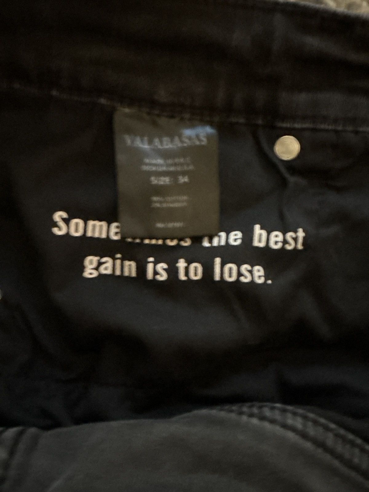 Valabasas Valabasas v art pants Size US 34 / EU 50 - 3 Thumbnail