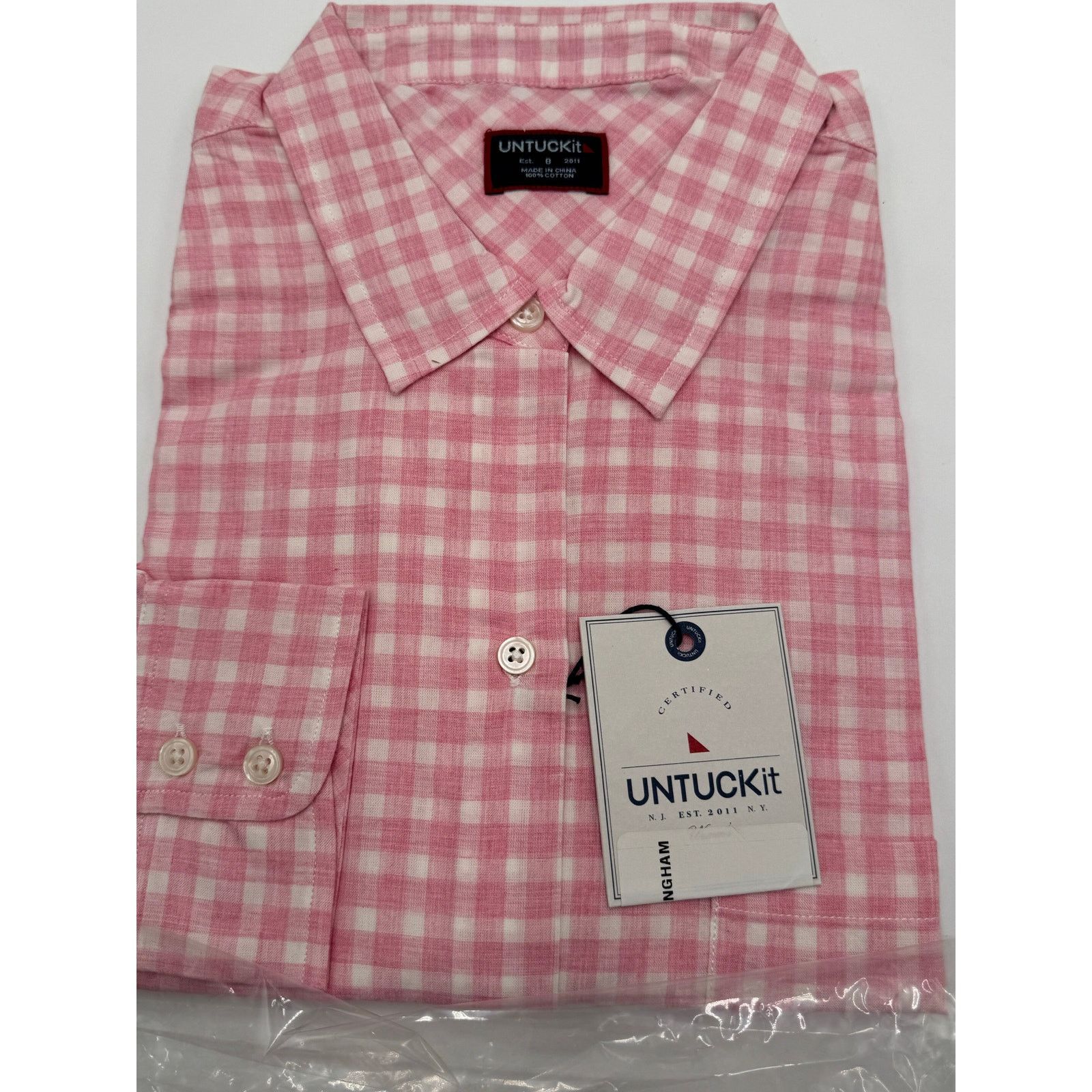 UNTUCKit UNTUCKIT Calina Gingham Button Up Size 8 Size S / US 4 / IT 40 - 9 Thumbnail