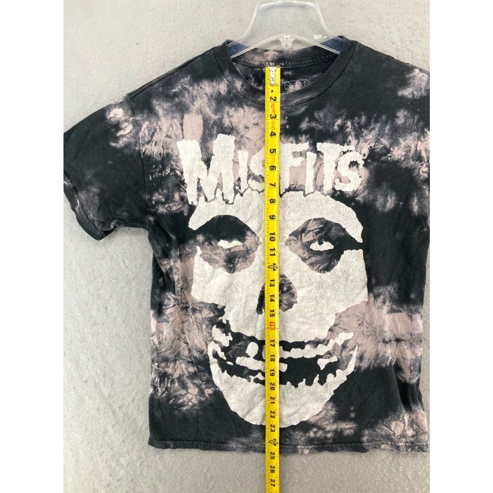 Vintage Misfits Graphic Print T-Shirt Mens Medium Black Bleach Wash Rock Size US M / EU 48-50 / 2 - 3 Thumbnail