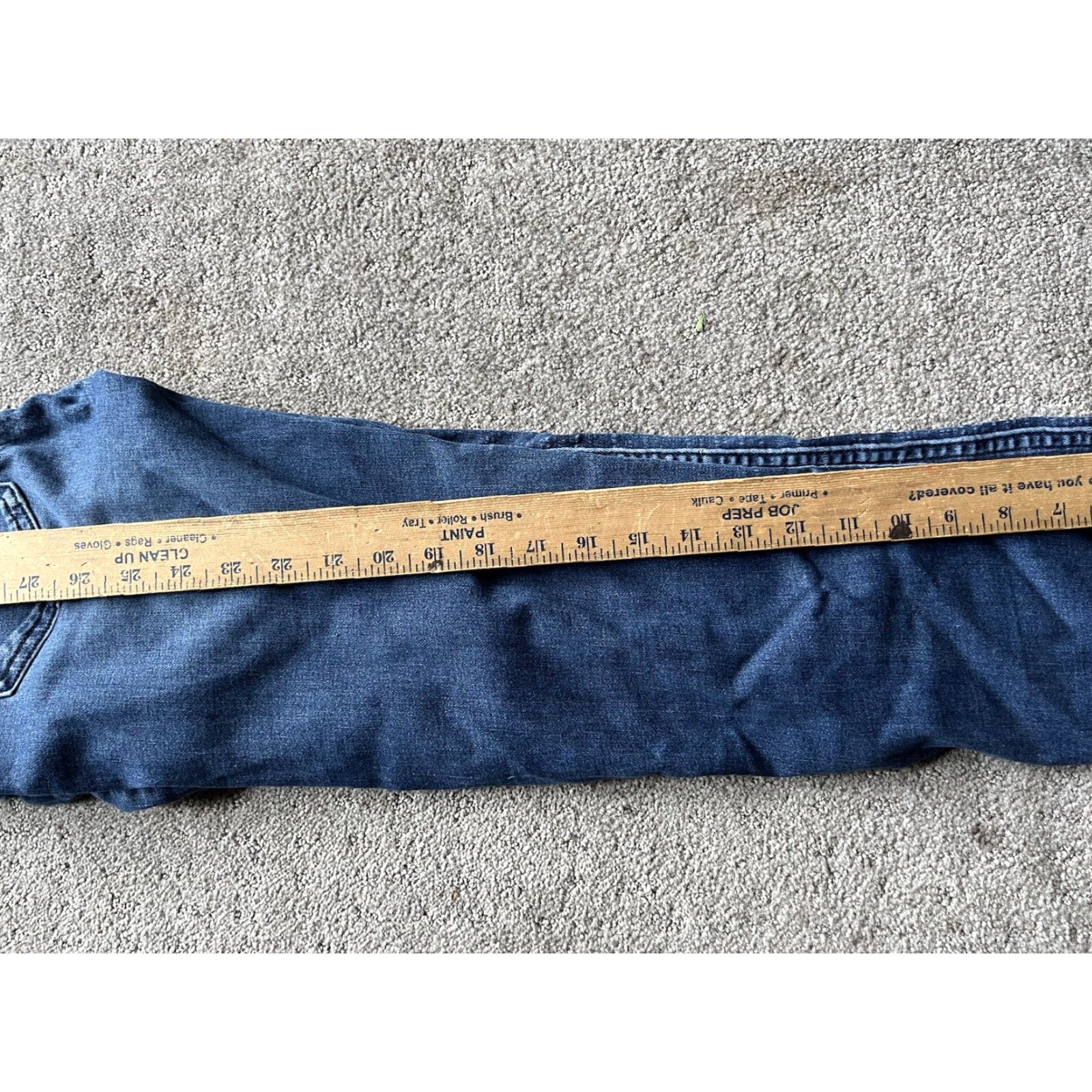 Calvin Klein Calvin Klein Slim Women's Jeans Size 4 Medium Wash Blue Straight Fit Size 27" / US 4 / IT 40 - 6 Thumbnail