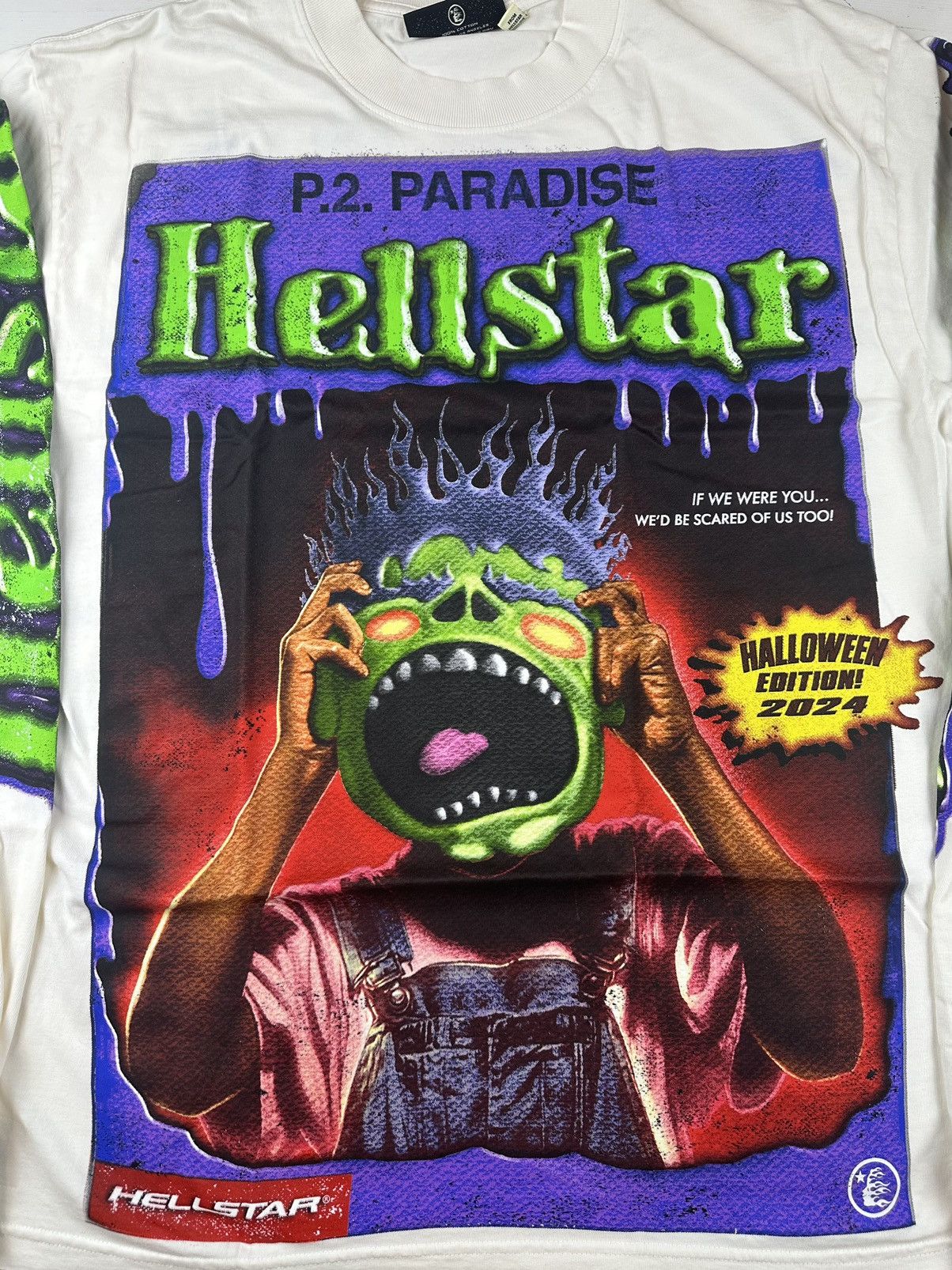 HELLSTAR Hellstar Horror Book Long Sleeve T-shirt Size US M / EU 48-50 / 2 - 2 Thumbnail