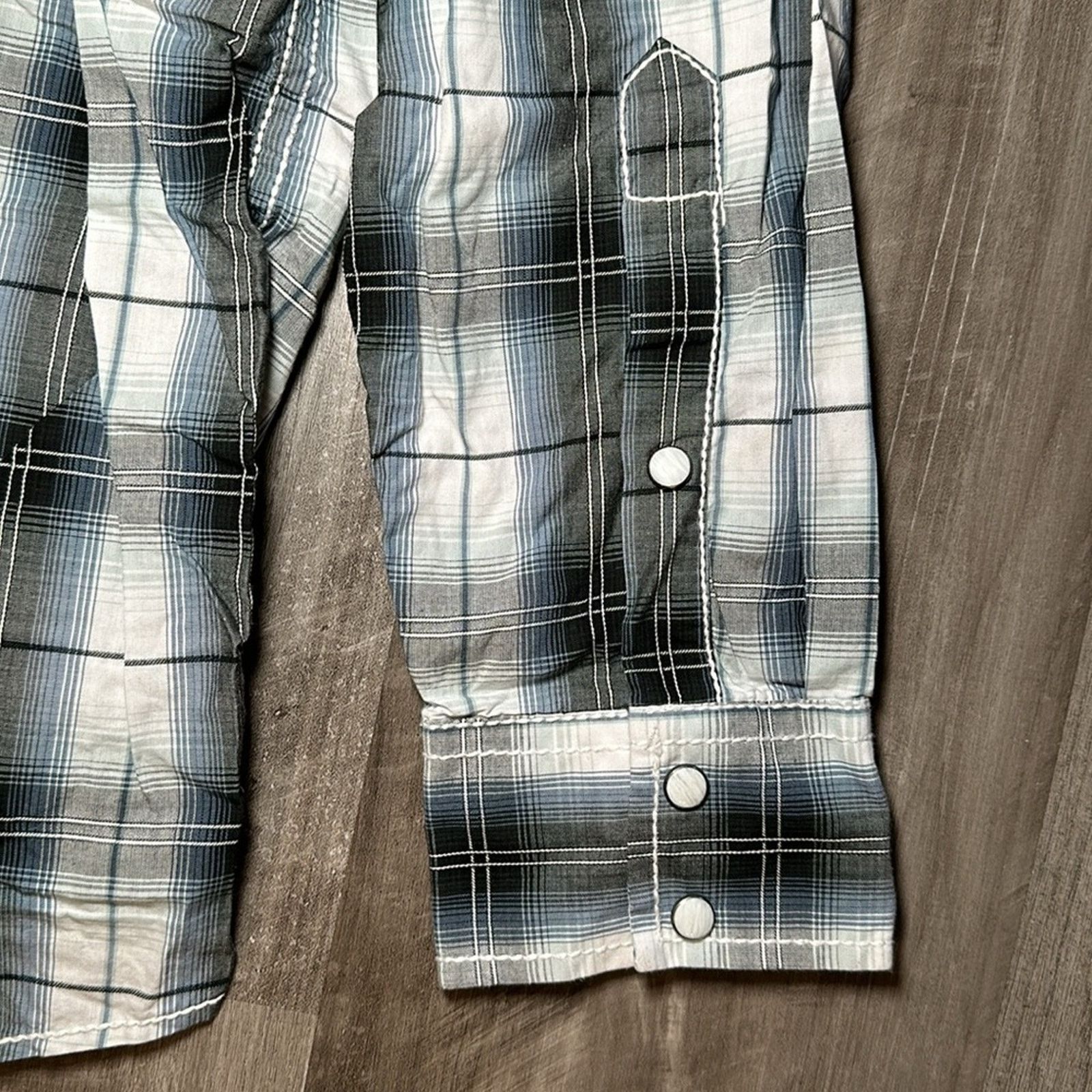 Other Rafter-C Cowboy Collection Western Pearl Snap - 2XL Size US XXL / EU 58 / 5 - 4 Thumbnail