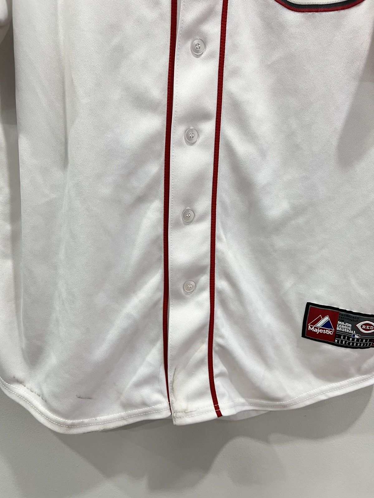 Vintage Vintage Cincinatti Reds Bruce Baseball Jersey Size US L / EU 52-54 / 3 - 5 Thumbnail