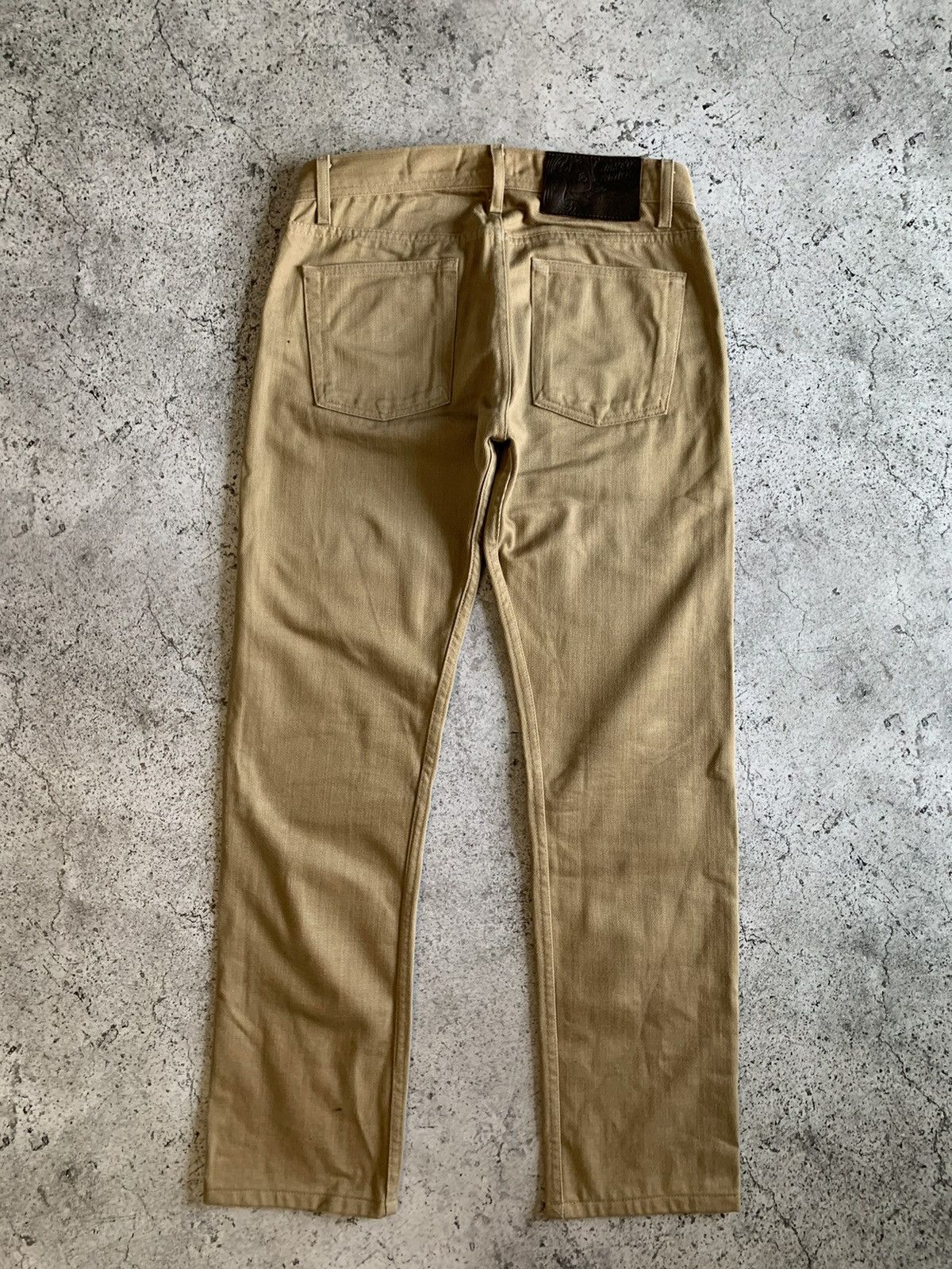 Naked & Famous Naked and Famous selvedge chino weird guy Size US 31 - 12 Thumbnail