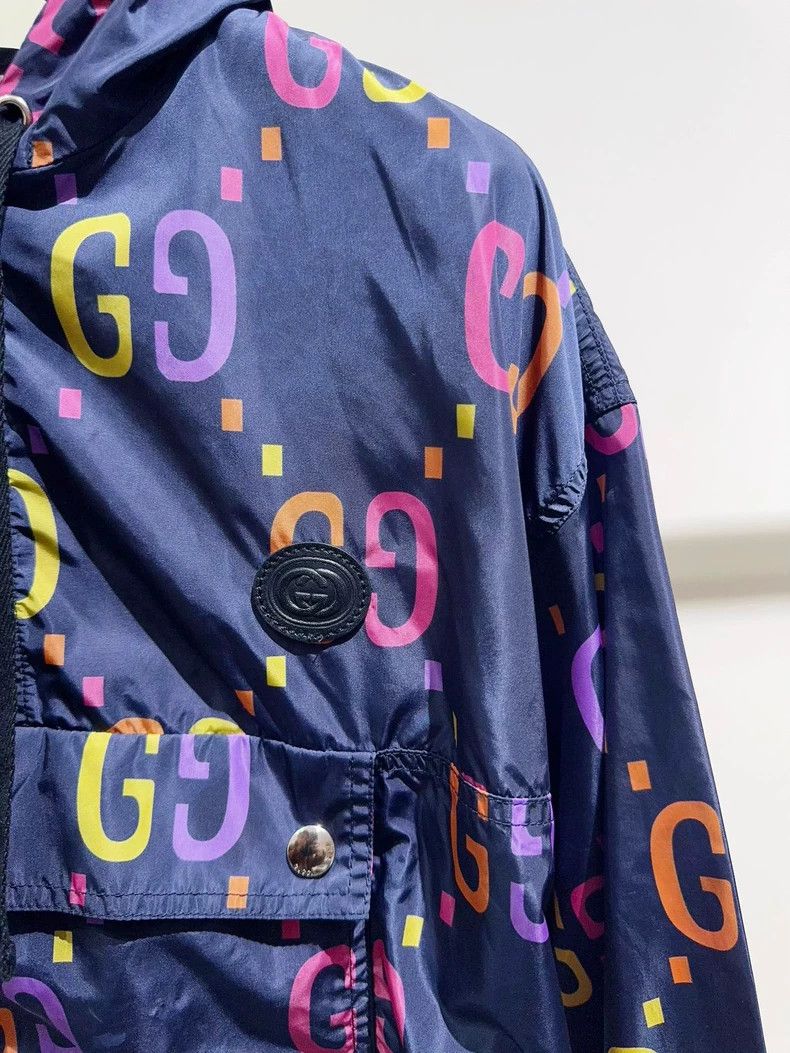 Gucci Gucci Size 38 Full logo long coat Size US S / EU 44-46 / 1 - 2 Thumbnail