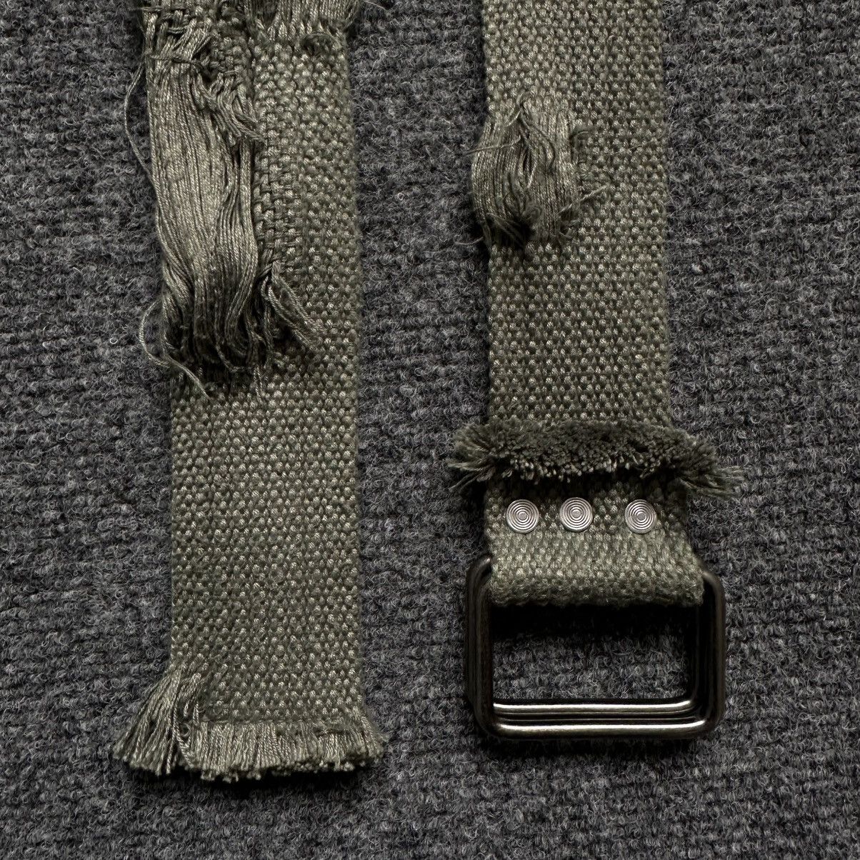 20471120 VTG Unisex Knit Belt Japanese Style Size 105 cm Grunge Size ONE SIZE - 7 Thumbnail