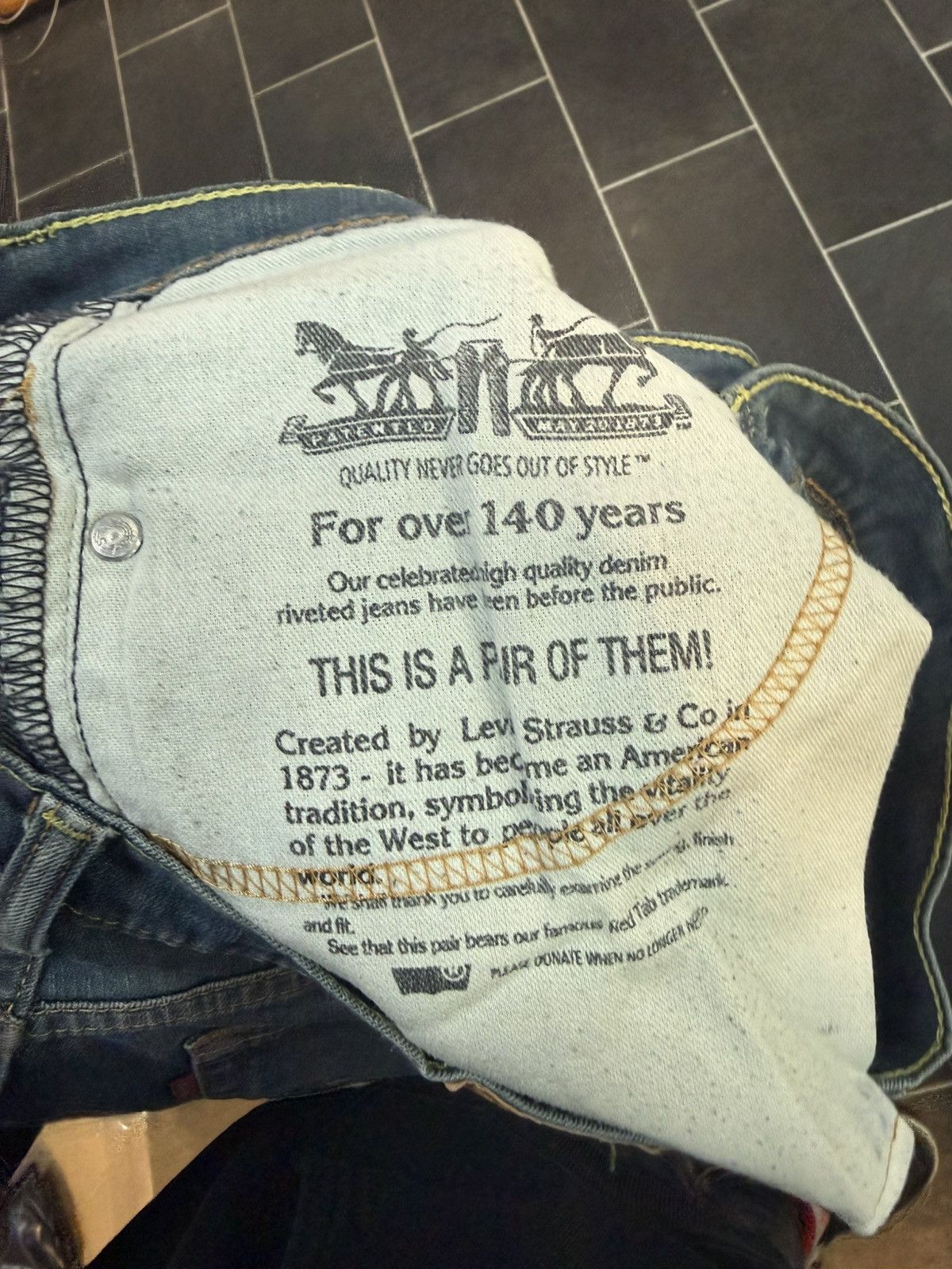 Levi's Levi slim fit 511 jeans 33x32 Size US 33 - 8 Thumbnail