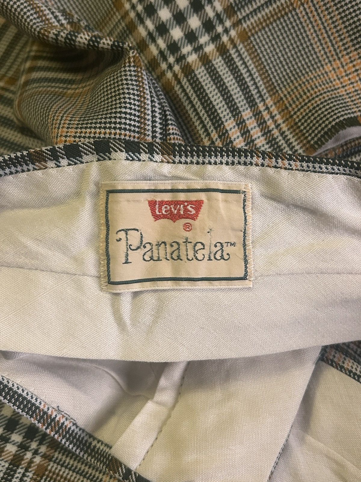 Levi's Vintage 70s Levi's Panatela Plaid Disco Bootcut Flare Pants Size US 34 / EU 50 - 3 Thumbnail