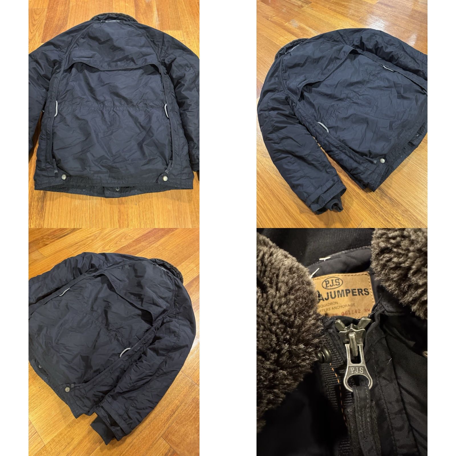 Parajumpers PARAJUMPERS Winter Jacket Masterpiece Series Rescue Squadron Black Size XL Size US XL / EU 56 / 4 - 8 Thumbnail