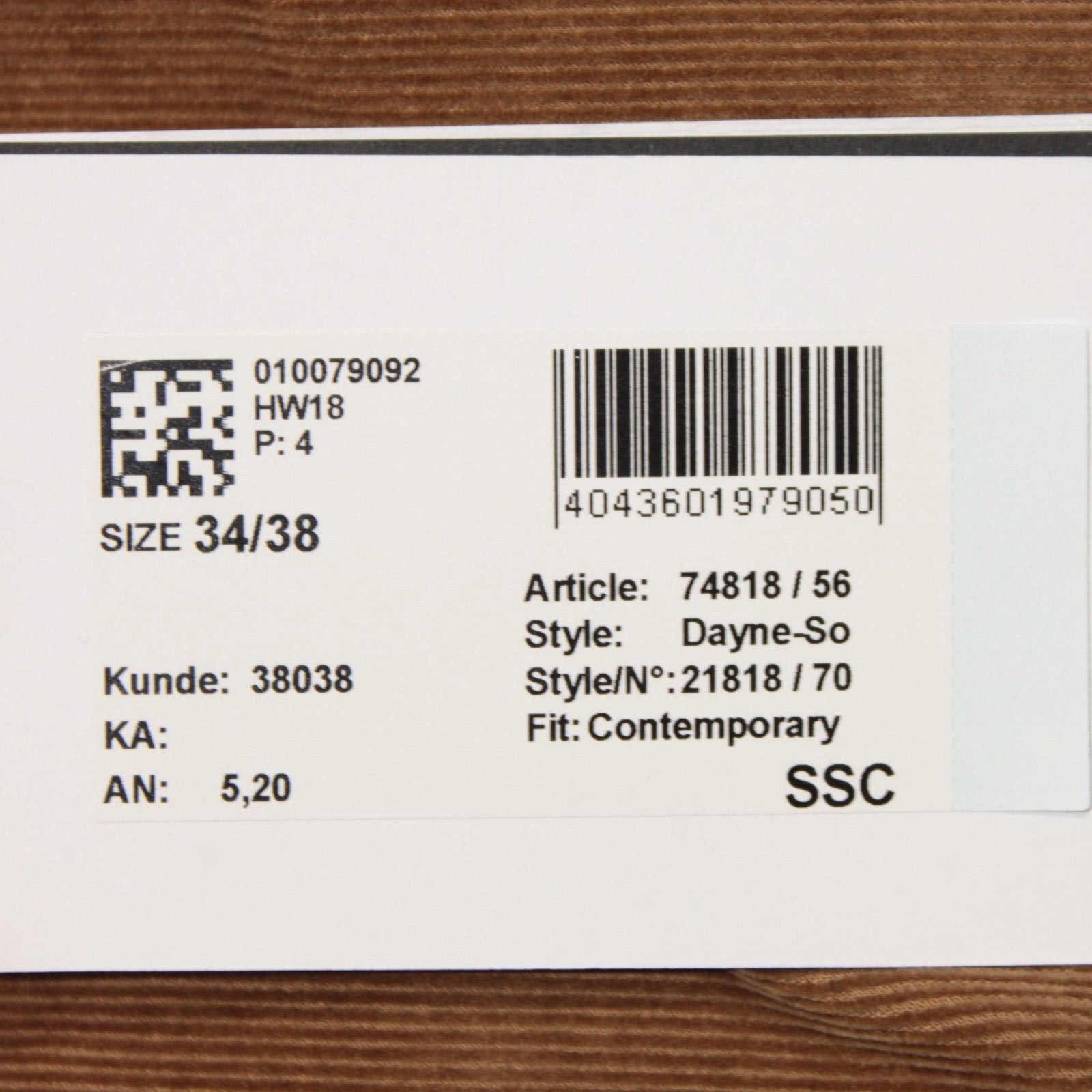 Hiltl Hiltl New with tags Chino Size 34 US In Brown Size US 34 / EU 50 - 4 Thumbnail