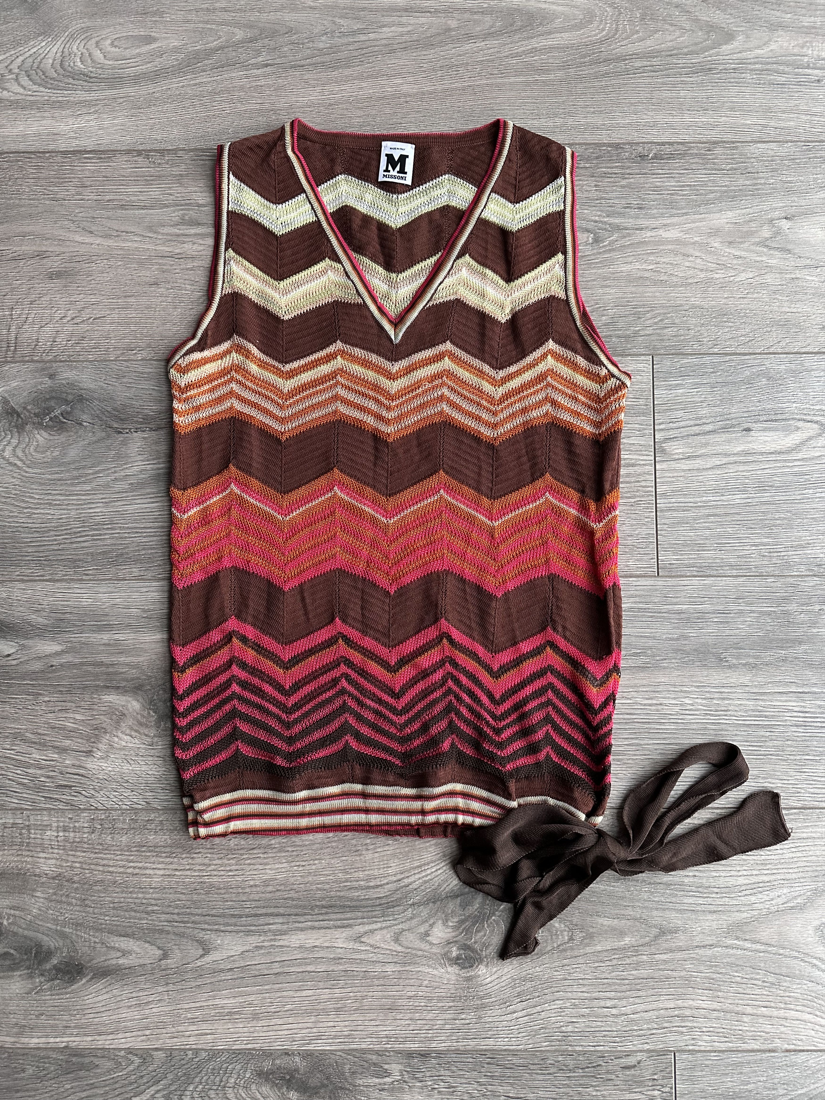 Missoni Missoni vest sweater Size M / US 6-8 / IT 42-44 - 1 Thumbnail