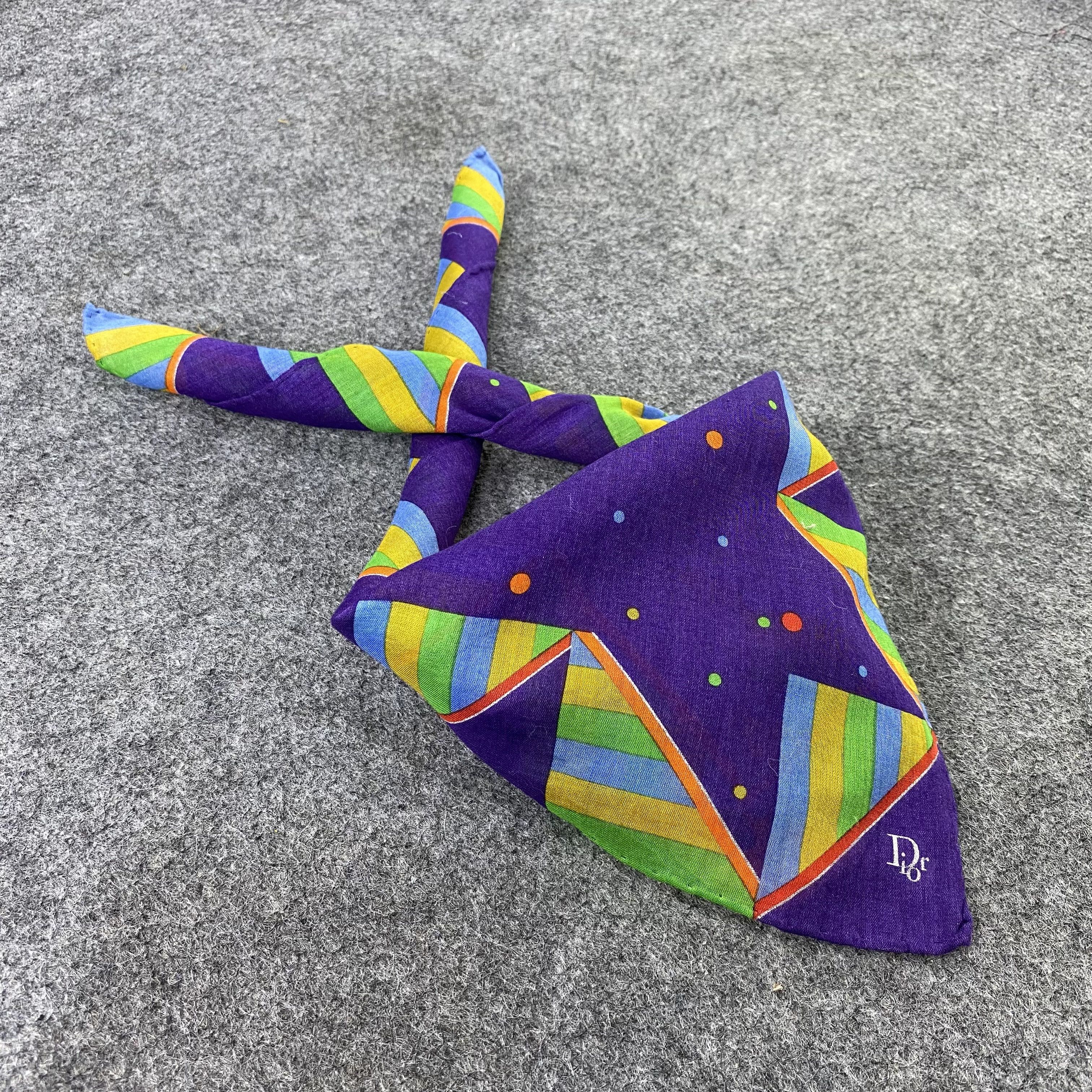 Designer Dior Handkerchief / Bandana / Neckerchief-B632 Size ONE SIZE - 1 Thumbnail