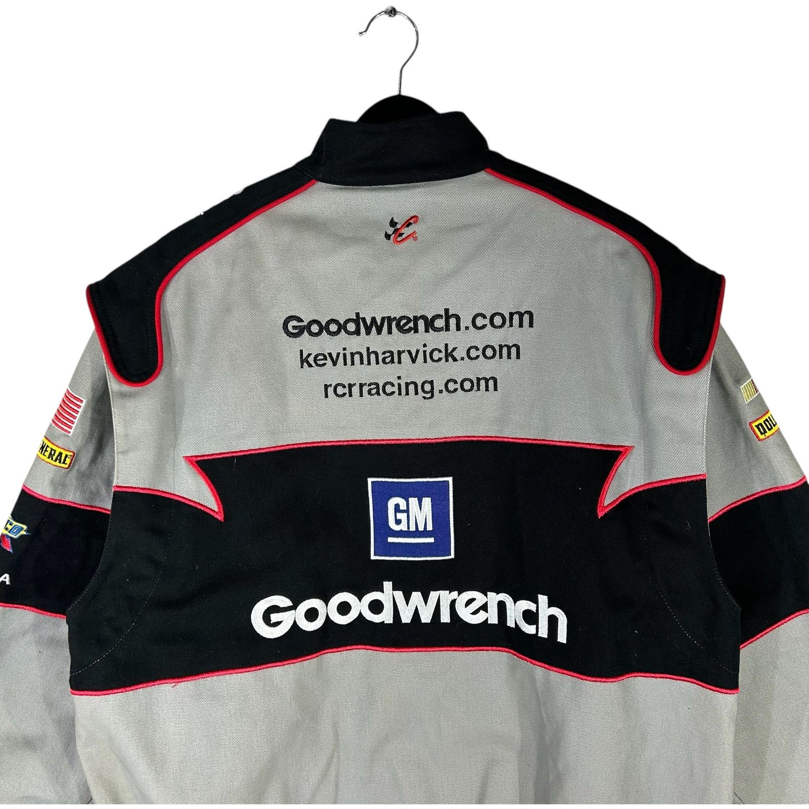 Chase Authentics Vintage Kevin Harvick Goodwrench Patch NASCAR Bomber Jacket Size US L / EU 52-54 / 3 - 6 Thumbnail