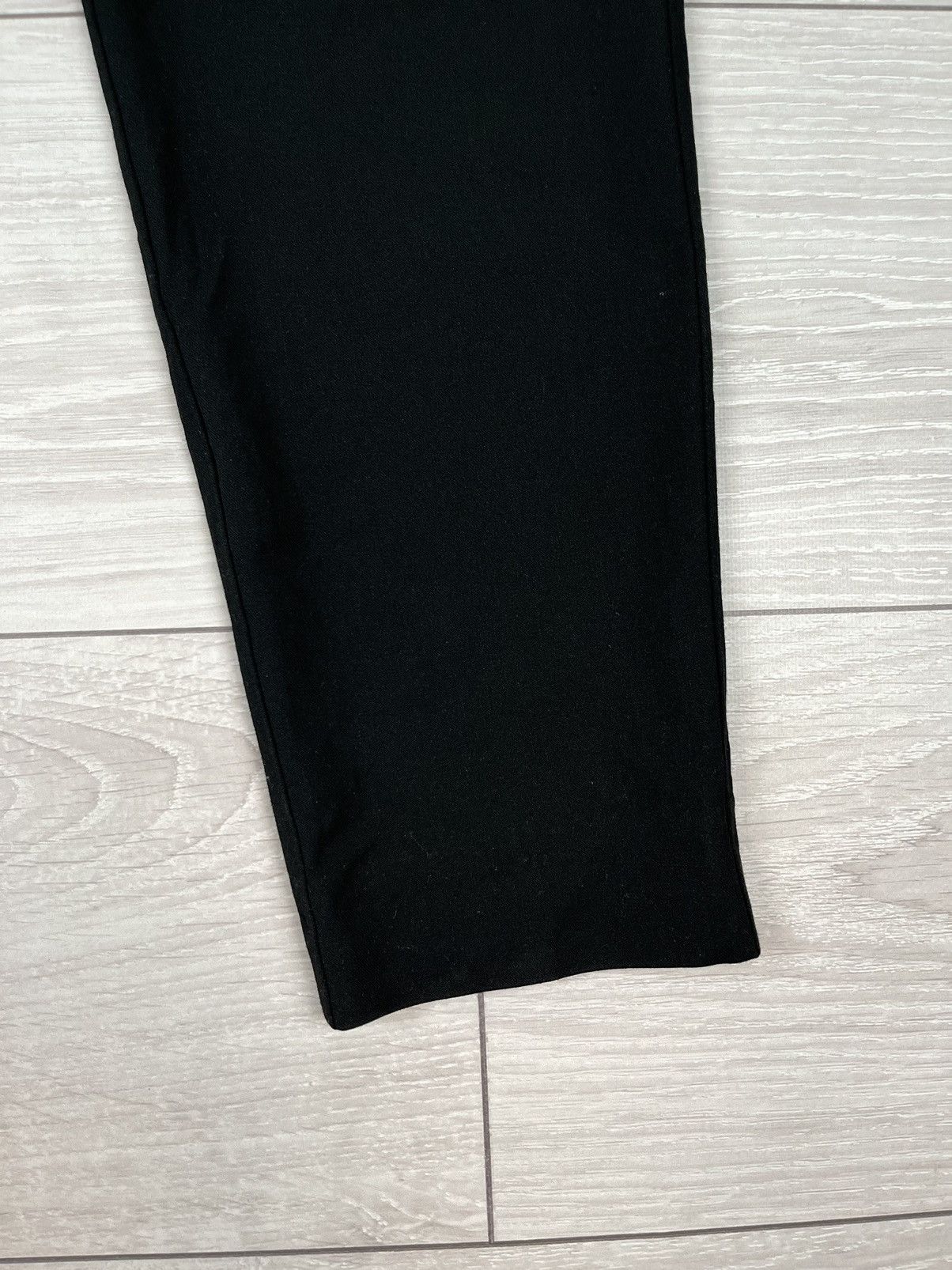 Dolce & Gabbana Dolce Gabbana Vintage 90s 100% Wool Black Pants Trousers Size US 38 / EU 54 - 3 Thumbnail