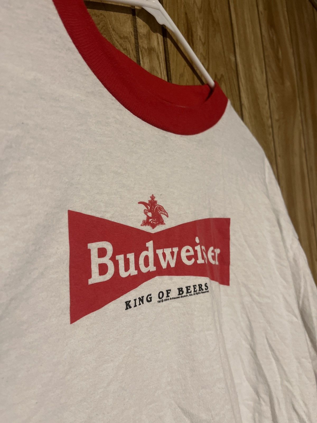Budweiser × Other × Vintage Vintage 2004 Budweiser Tee king of beers Size US XL / EU 56 / 4 - 1 Thumbnail