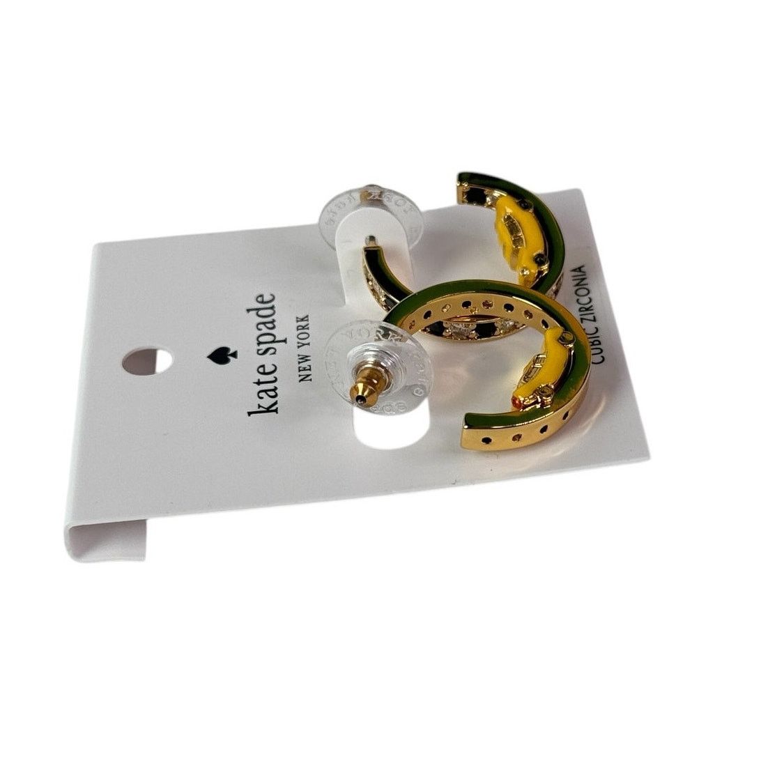 Kate Spade Kate Spade Hit The City Taxi Hoops Earrings Size ONE SIZE - 9 Thumbnail