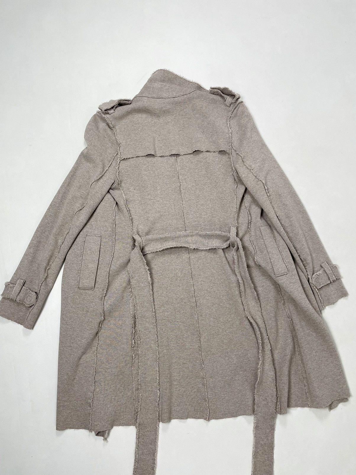 Harris Wharf London Harris Wharf London 🐚 disstressed y2k avandgarde coat Size S / US 4 / IT 40 - 12 Thumbnail