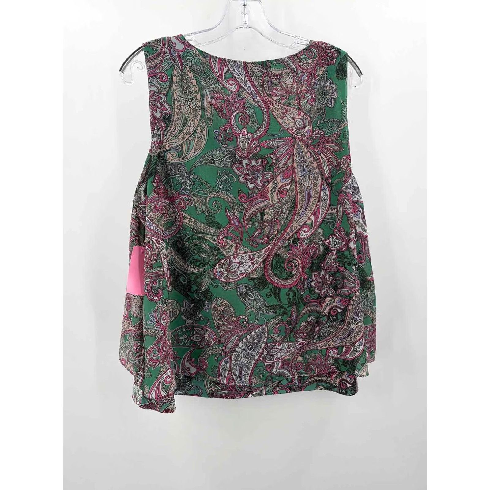 Vintage Roz & Ali Green XL Tank Top Size XL / US 12-14 / IT 48-50 - 2 Thumbnail