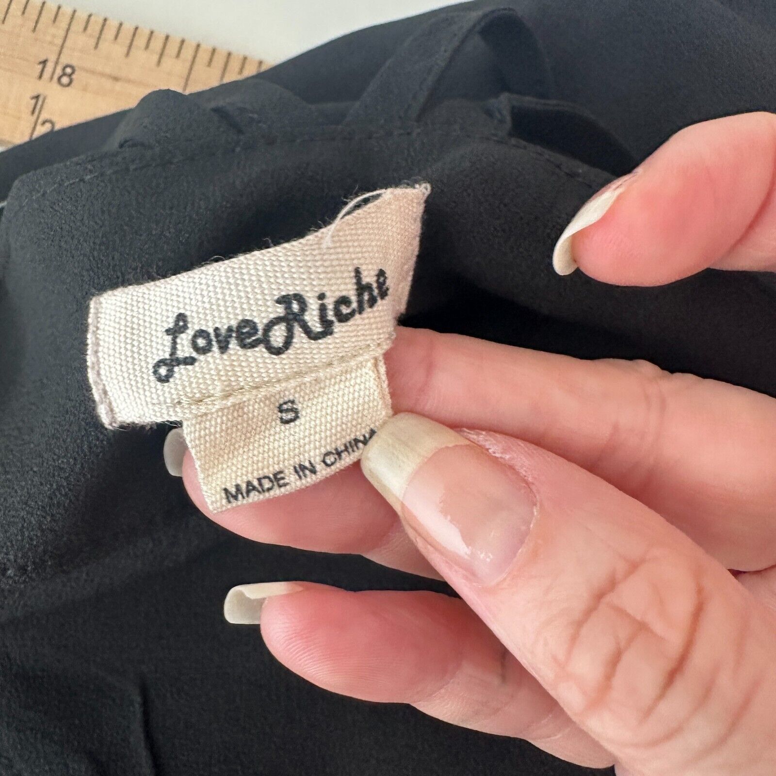 Other Love Riche Sexy Black Tiered Layer Vneck Cami Top Blouse S Size S / US 4 / IT 40 - 10 Thumbnail