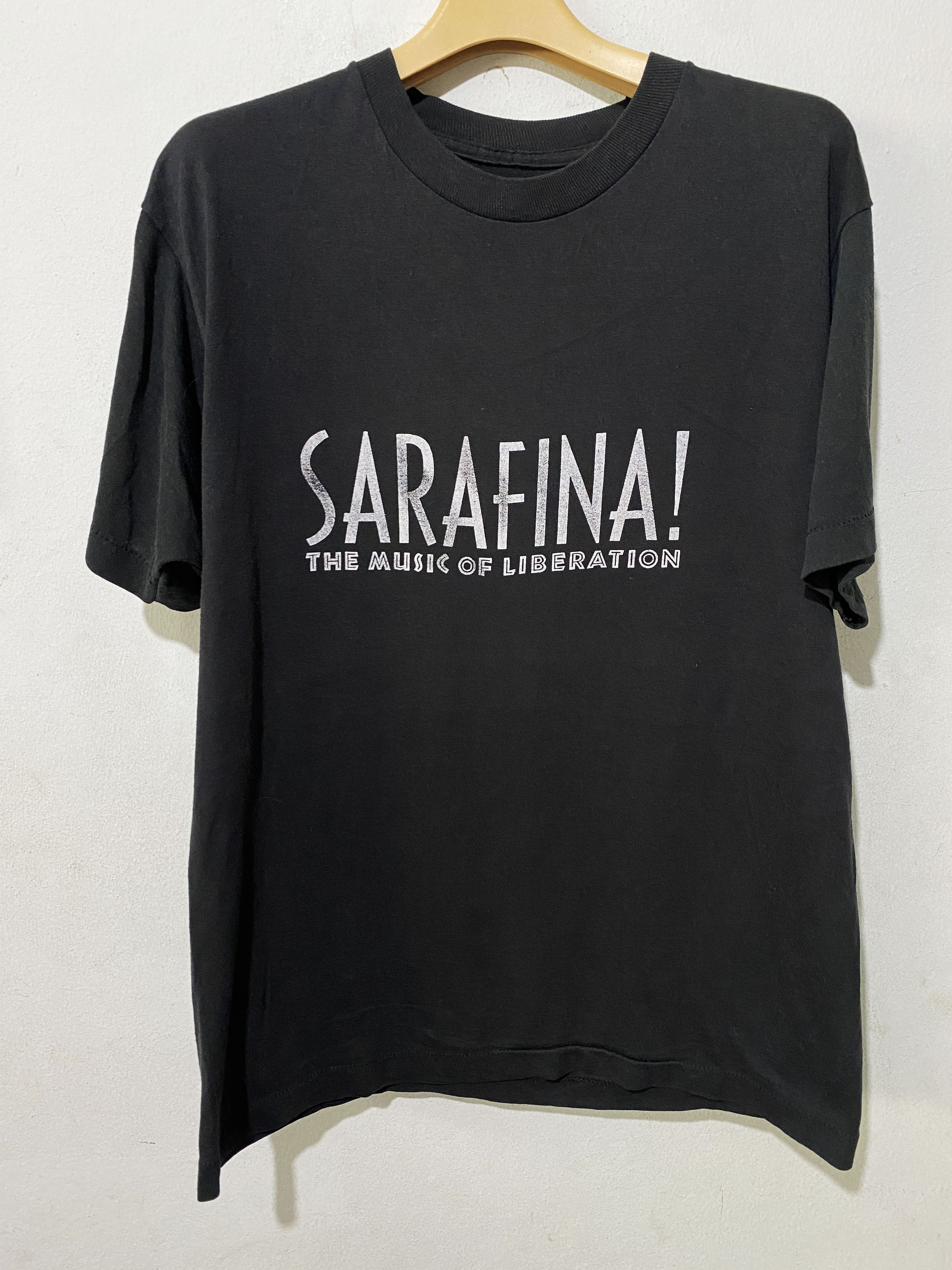 Band Tees × Vintage Vintage 80s Sarafina Musical Shirt Size US L / EU 52-54 / 3 - 1 Thumbnail