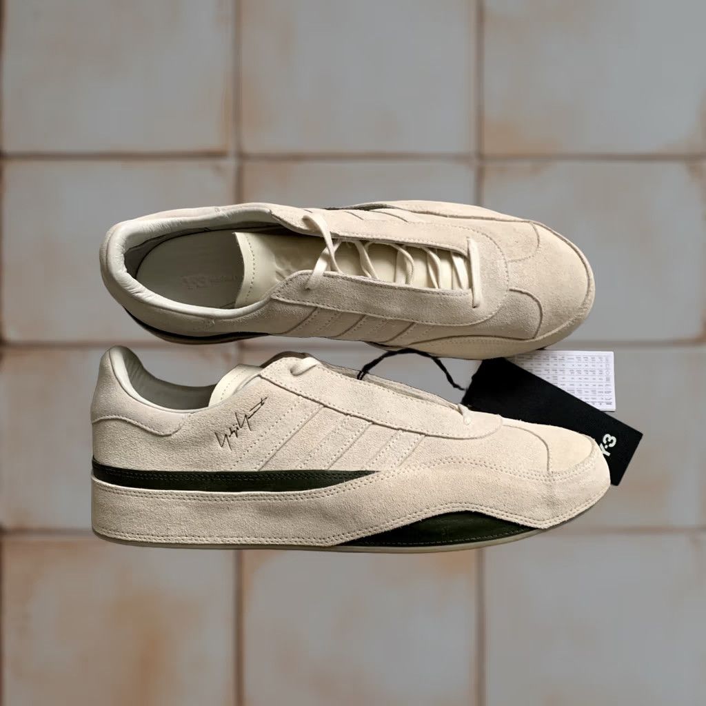 Adidas ADIDAS Y-3 Yohji Yamamoto Gazelle Sneaker Men US 6.5 UK 6 EUR 39 1/3 Beige, Suede, Low Top, Size US 6.5 Size US 6 / EU 39 - 1 Thumbnail