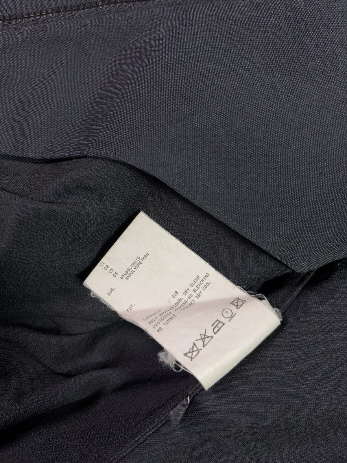 Neil Barrett 90s Neil Barrett Moto Belted Racing Coat 48 50 Leather Patch Size US L / EU 52-54 / 3 - 19 Thumbnail