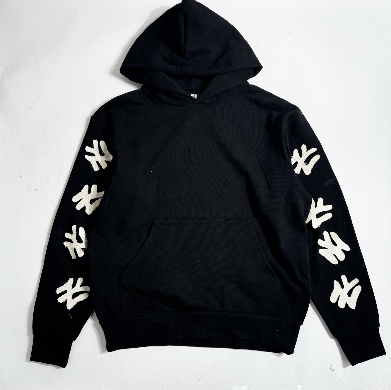 New York Yankees NY Patch Hoodie Applique Fabric Patches Sleeves Size US XL / EU 56 / 4 - 2 Thumbnail
