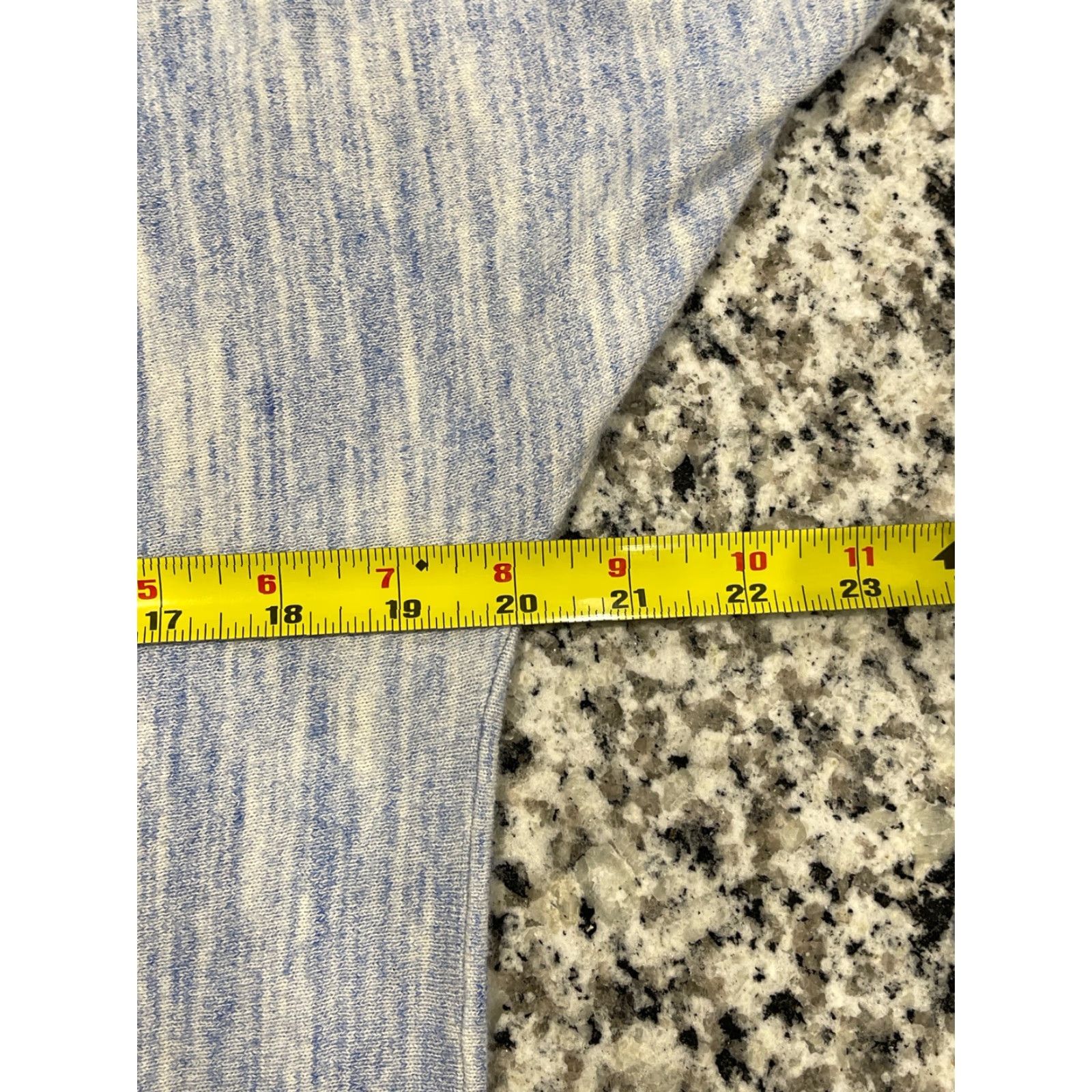 Lilly Pulitzer Lilly Pulitzer Jupiter Sweater Dress Medium Womens Blue Kangaroo Pocket Preppy Casual Knit Dress Knee Length Crew Neck Pullover Seasonal Size M / US 6-8 / IT 42-44 - 3 Thumbnail