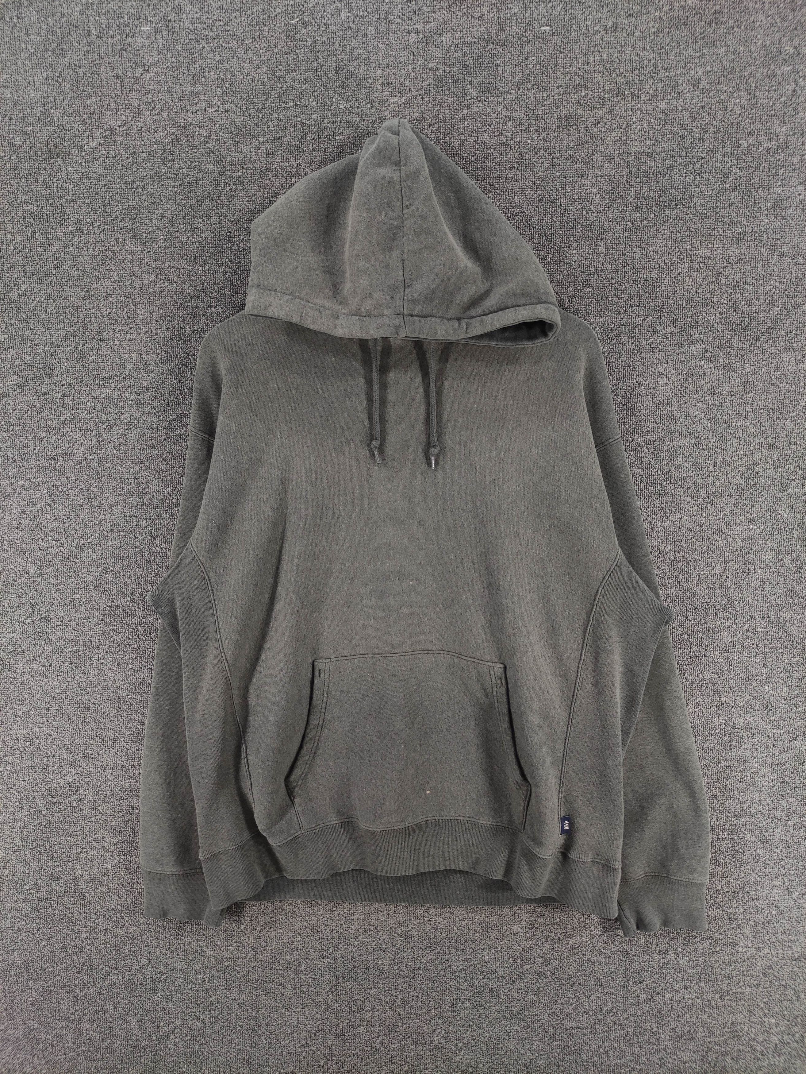 Gap Vintage Gap Pull Over Hoodie Sweatshirt Plain Size US XL / EU 56 / 4 - 1 Thumbnail