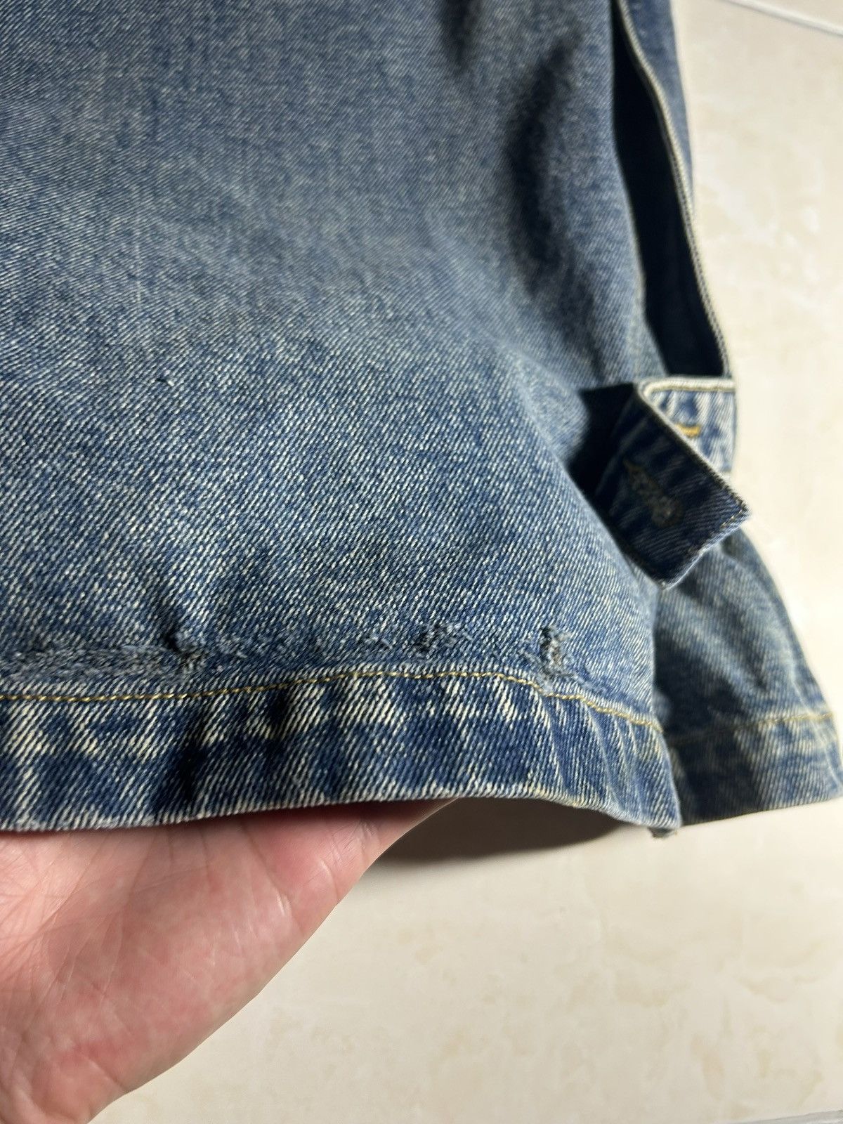 Other Baliang Flared Sand-washed/faded Flared Jeans Size US 33 - 7 Thumbnail