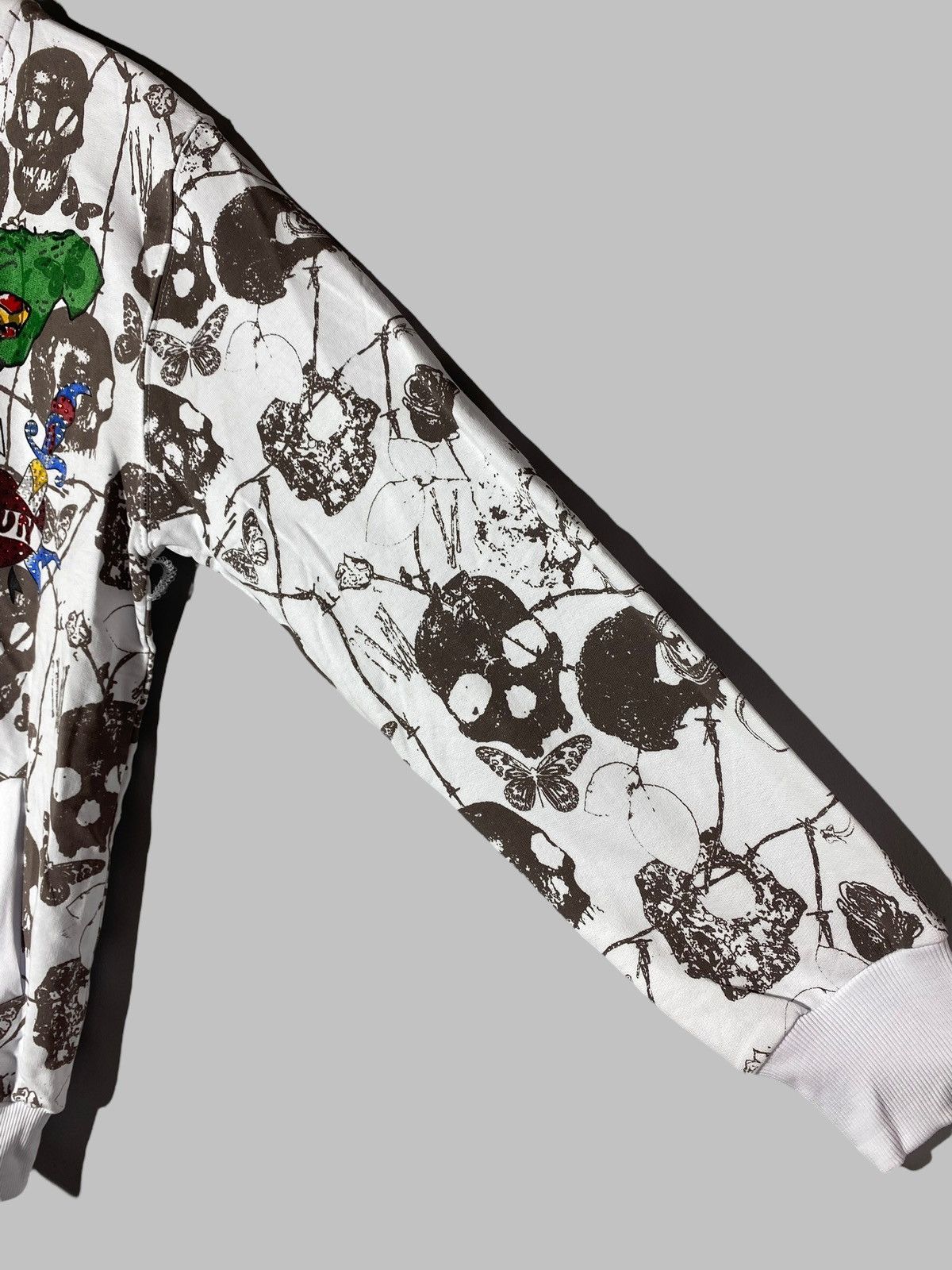 Ed Hardy Ed Hardy by Christian Audigier Y2k All Over Print Zip Jacket Size US XXL / EU 58 / 5 - 10 Thumbnail
