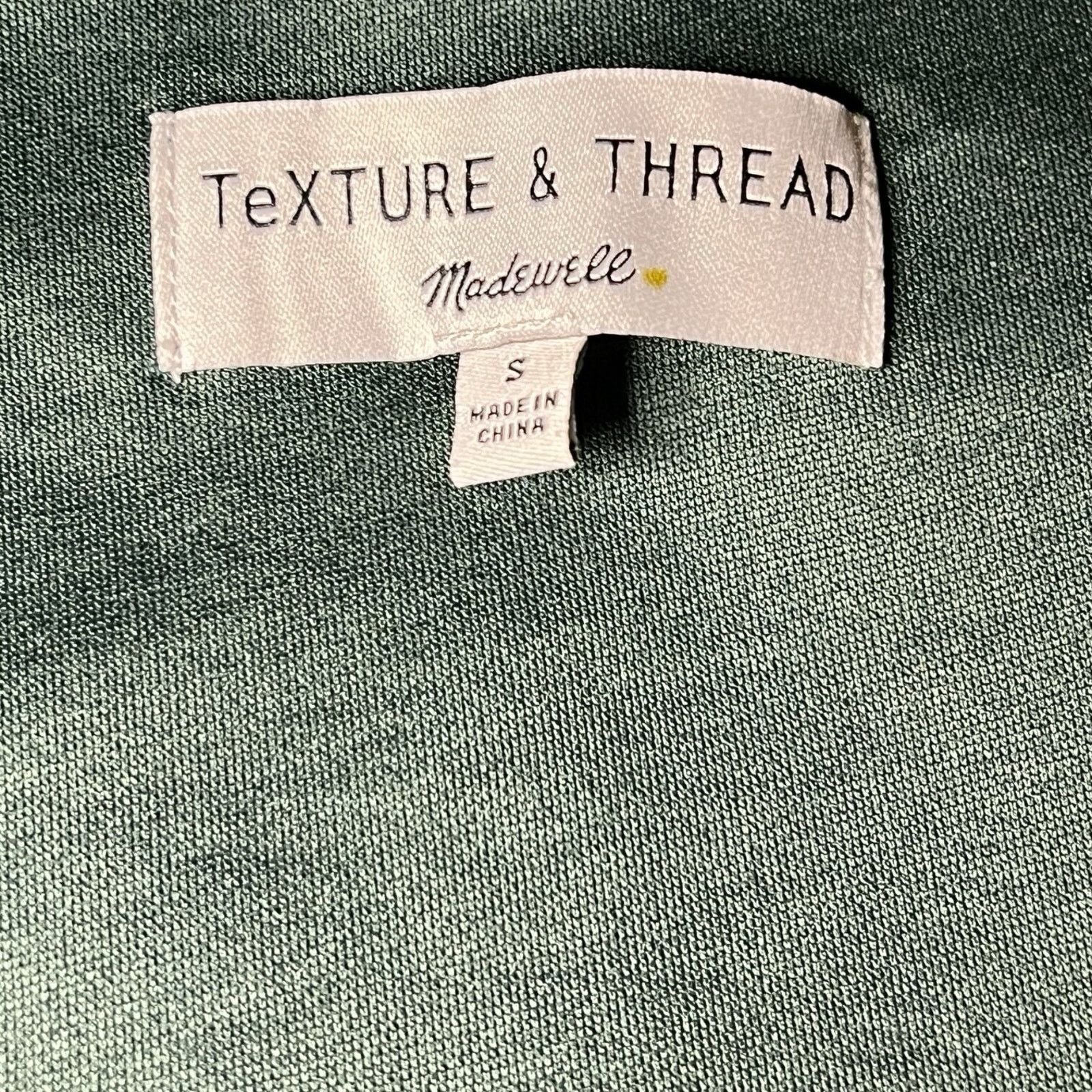 Madewell NWOT Madewell Texture & Thread Crepe Wrap Crop Womens Small Size S / US 4 / IT 40 - 3 Thumbnail