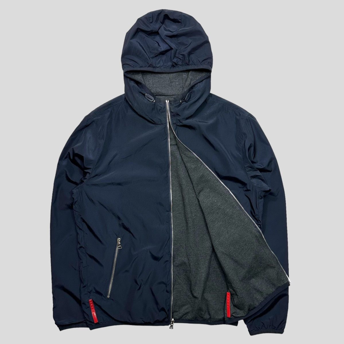 Prada Prada Sport Reversible Nylon Cotton Windbreaker Jacket -M/L | Grailed