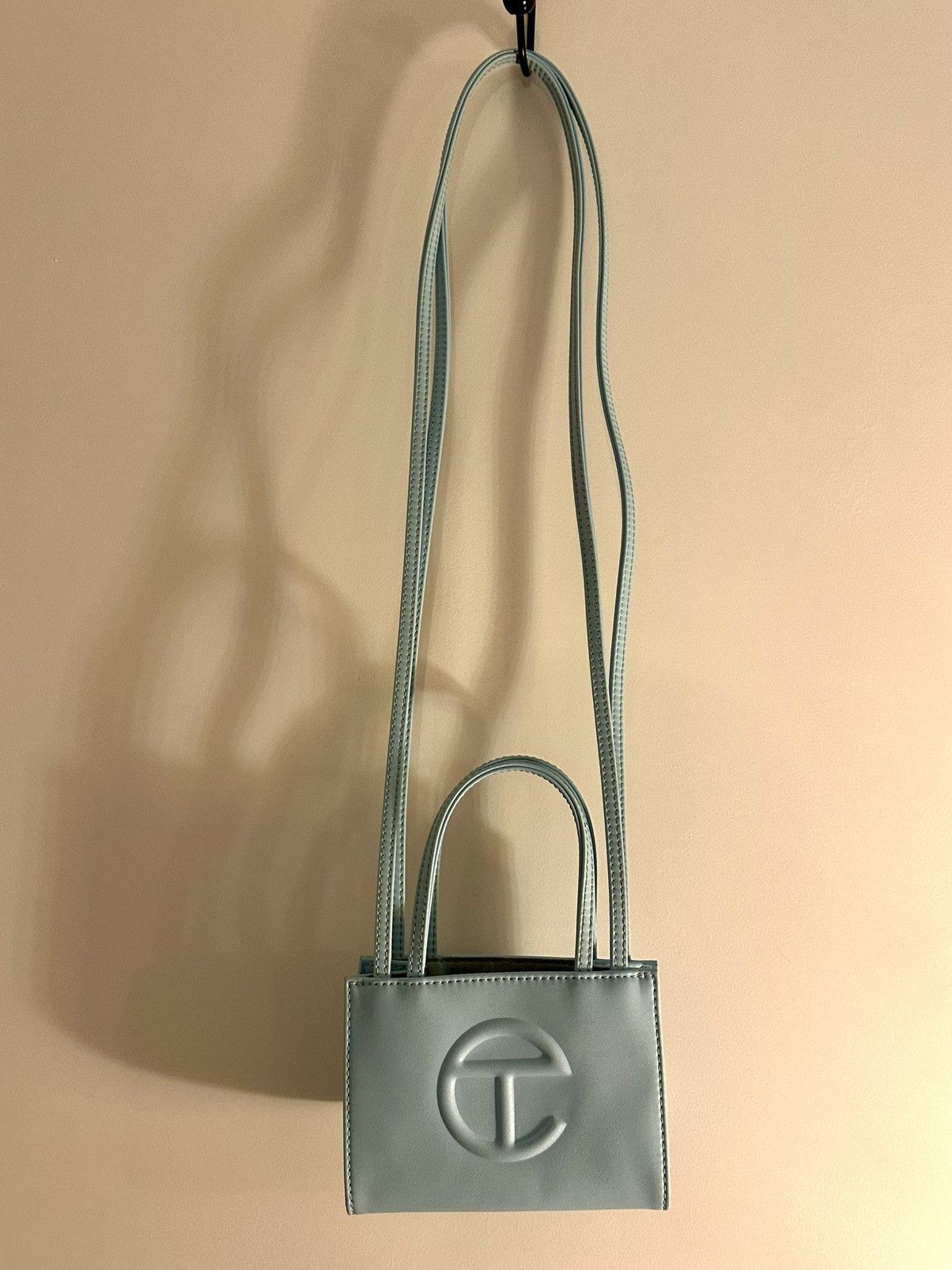 Telfar Telfar - “Small Shopping Bag” in Pool Blue w/ Dust Bag Size ONE SIZE - 7 Thumbnail